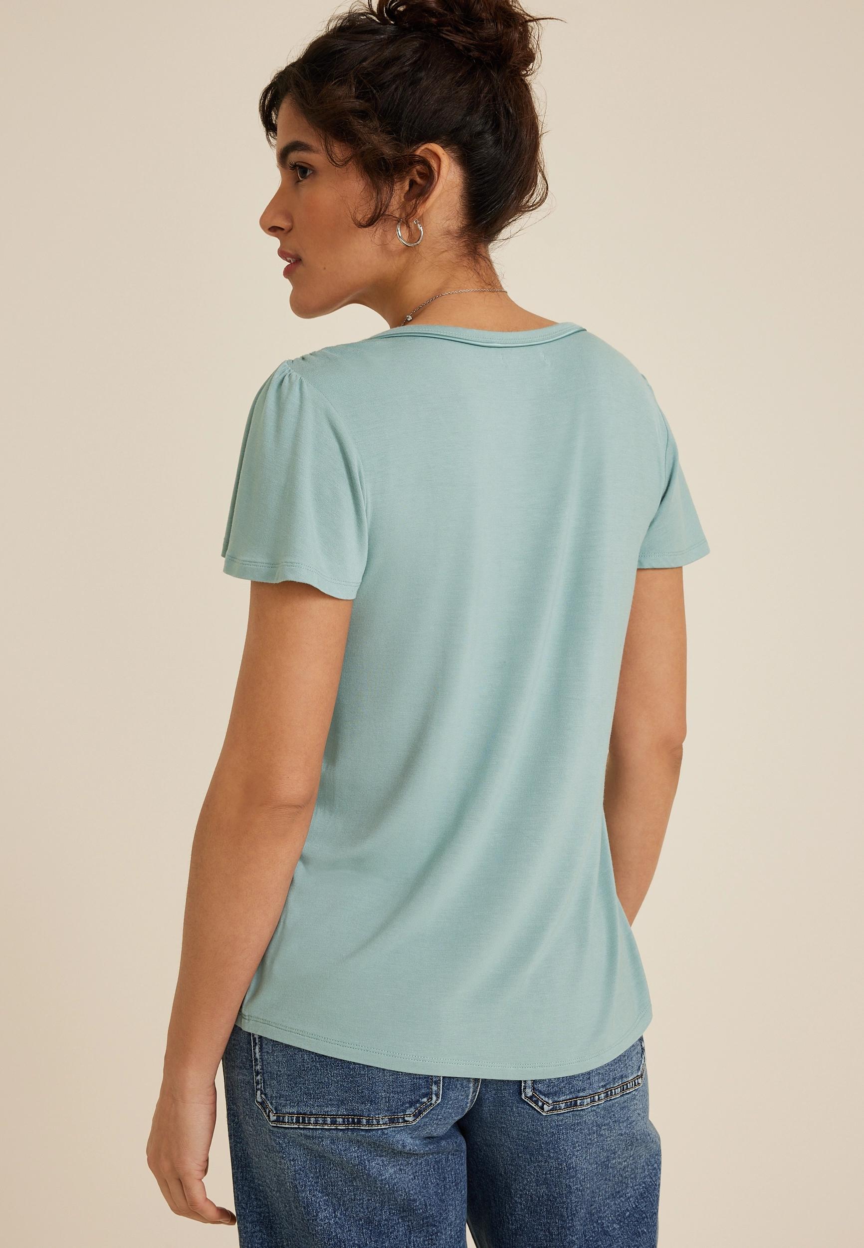 Flutter Sleeve Tee Product Image