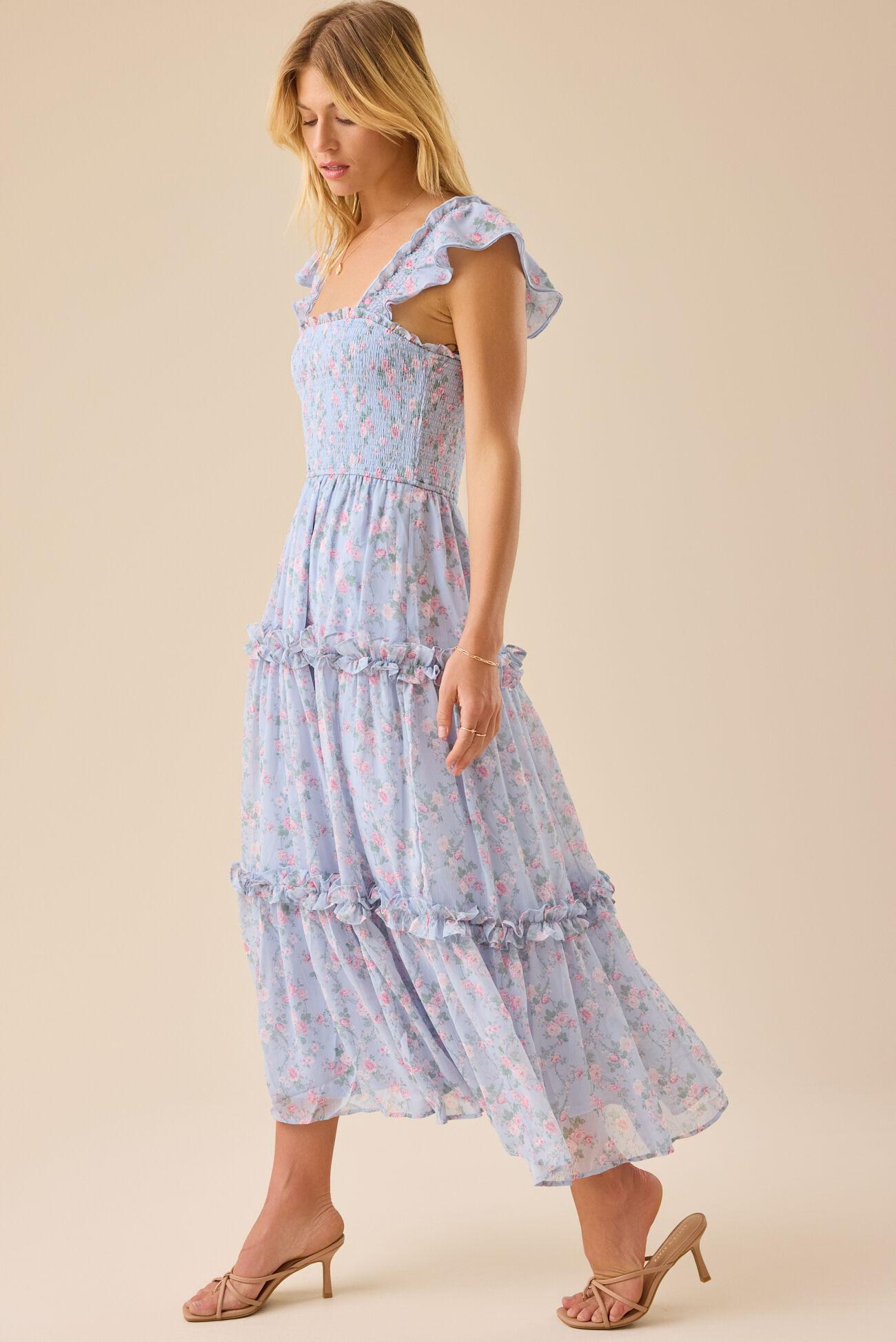 Blair Floral Maxi Dress Product Image