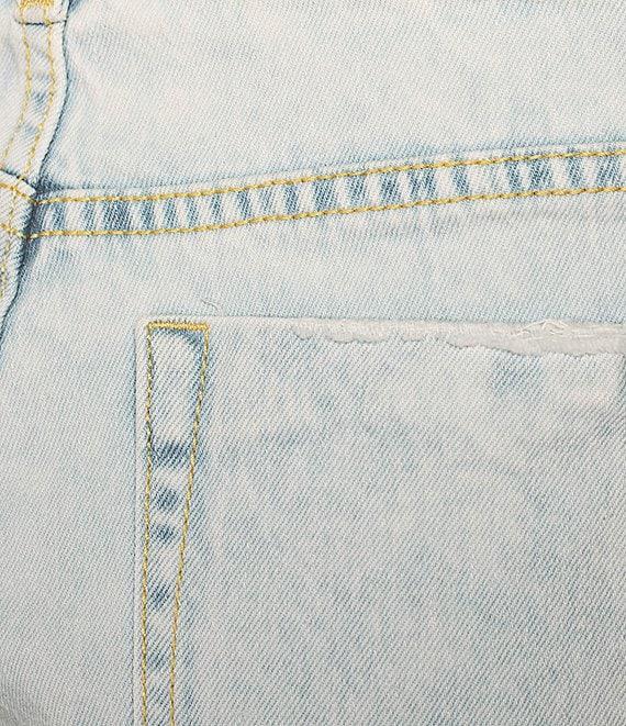 GB Roll Cuff Denim Shorts Product Image