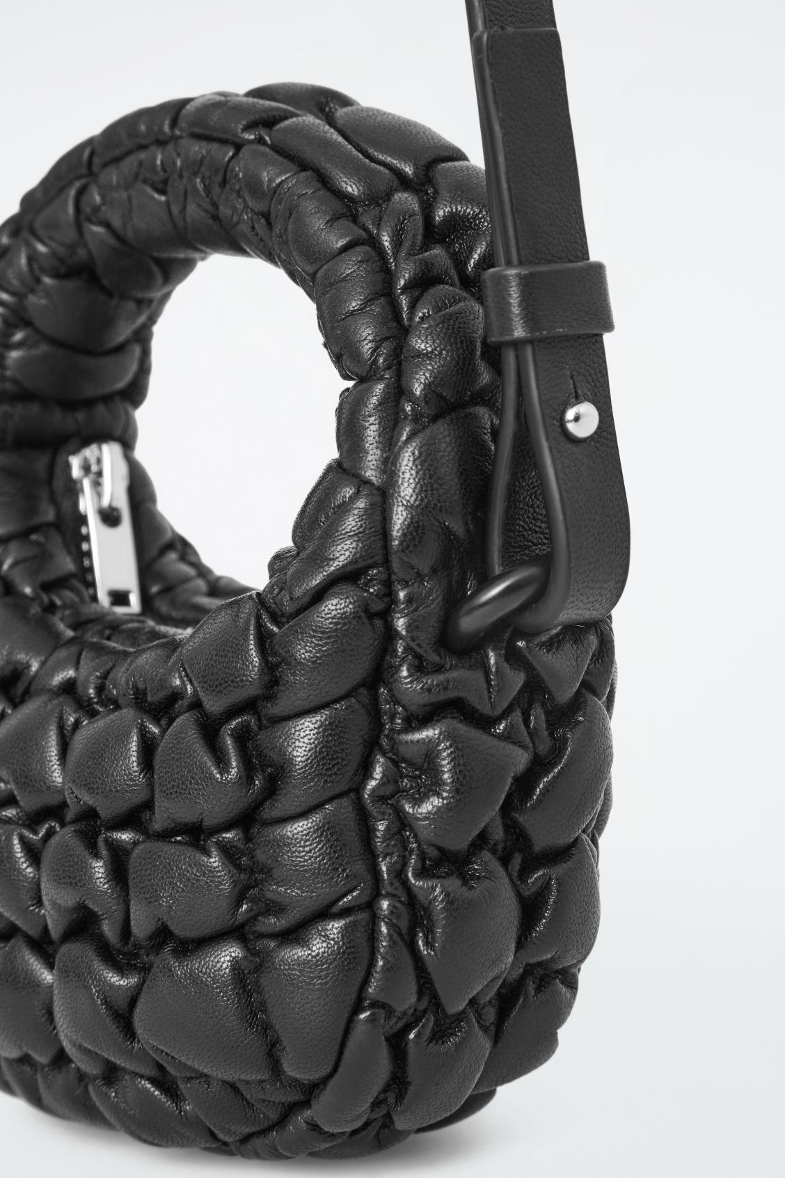 QUILTED NANO CROSSBODY BAG - LEATHER Product Image