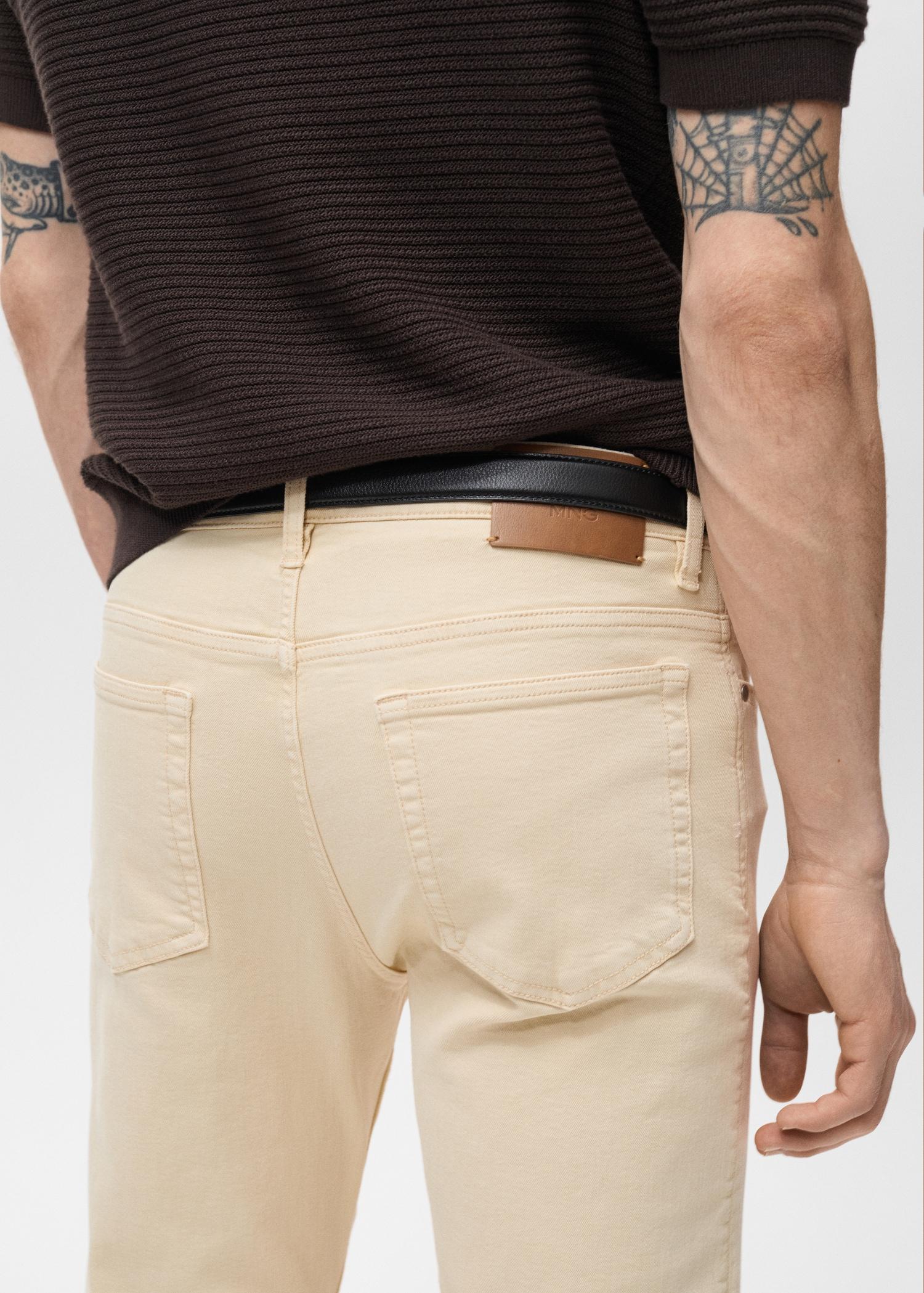 Slim fit Ultra Soft Touch Patrick jeans - Men | MANGO USA Product Image