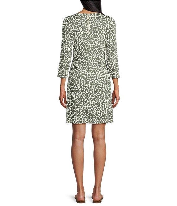 Tommy Bahama Darcy Safari Spots 3/4 Sleeve Dress Product Image