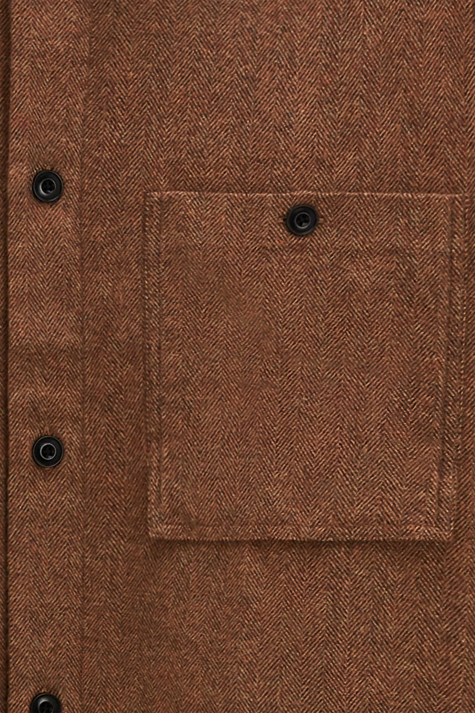 Archive Brushed Form Overshirt. Product Image