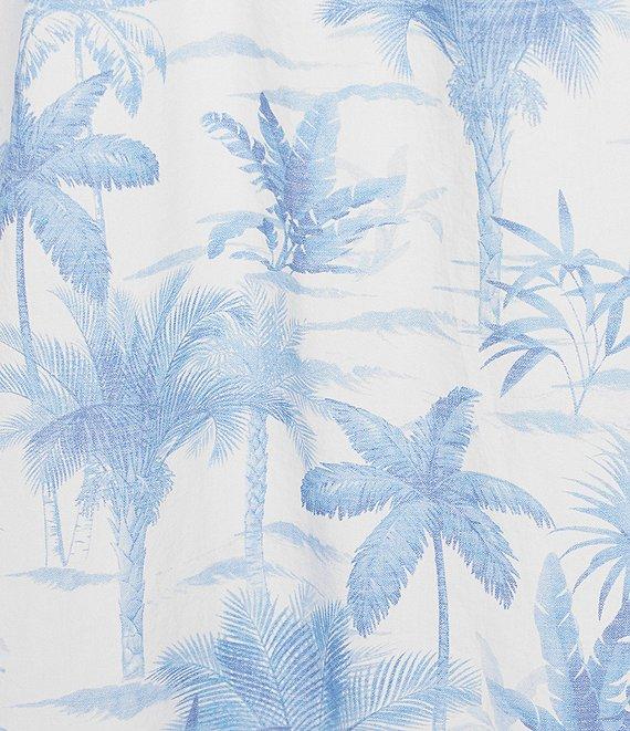 Tommy Bahama Fortuna Fronds Cotton Poplin Midi Dress Product Image