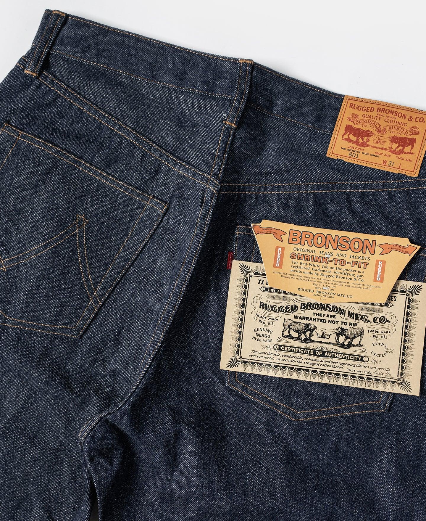 LOT 70801  1970 Selvedge Denim Jeans Product Image