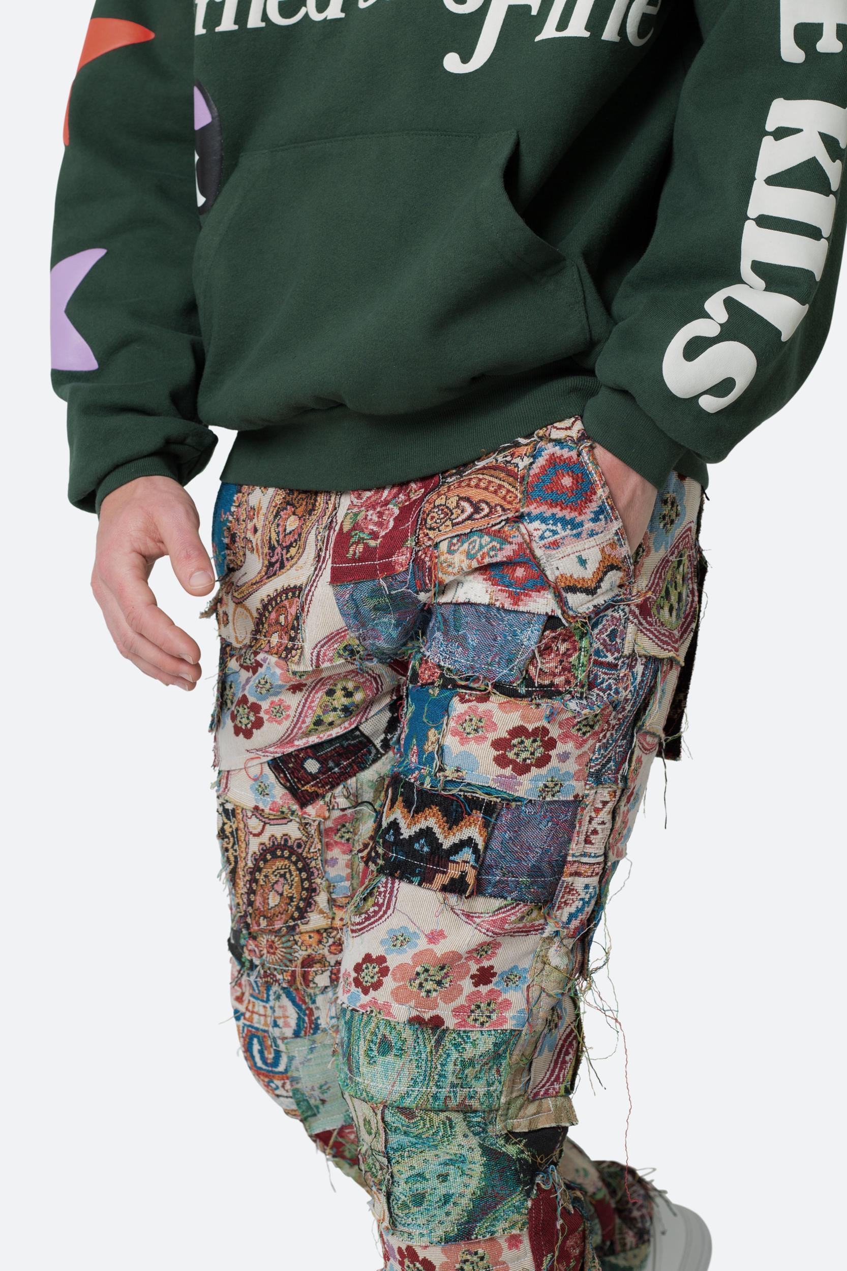 Paneled Blanket Pants - Multi Male Product Image