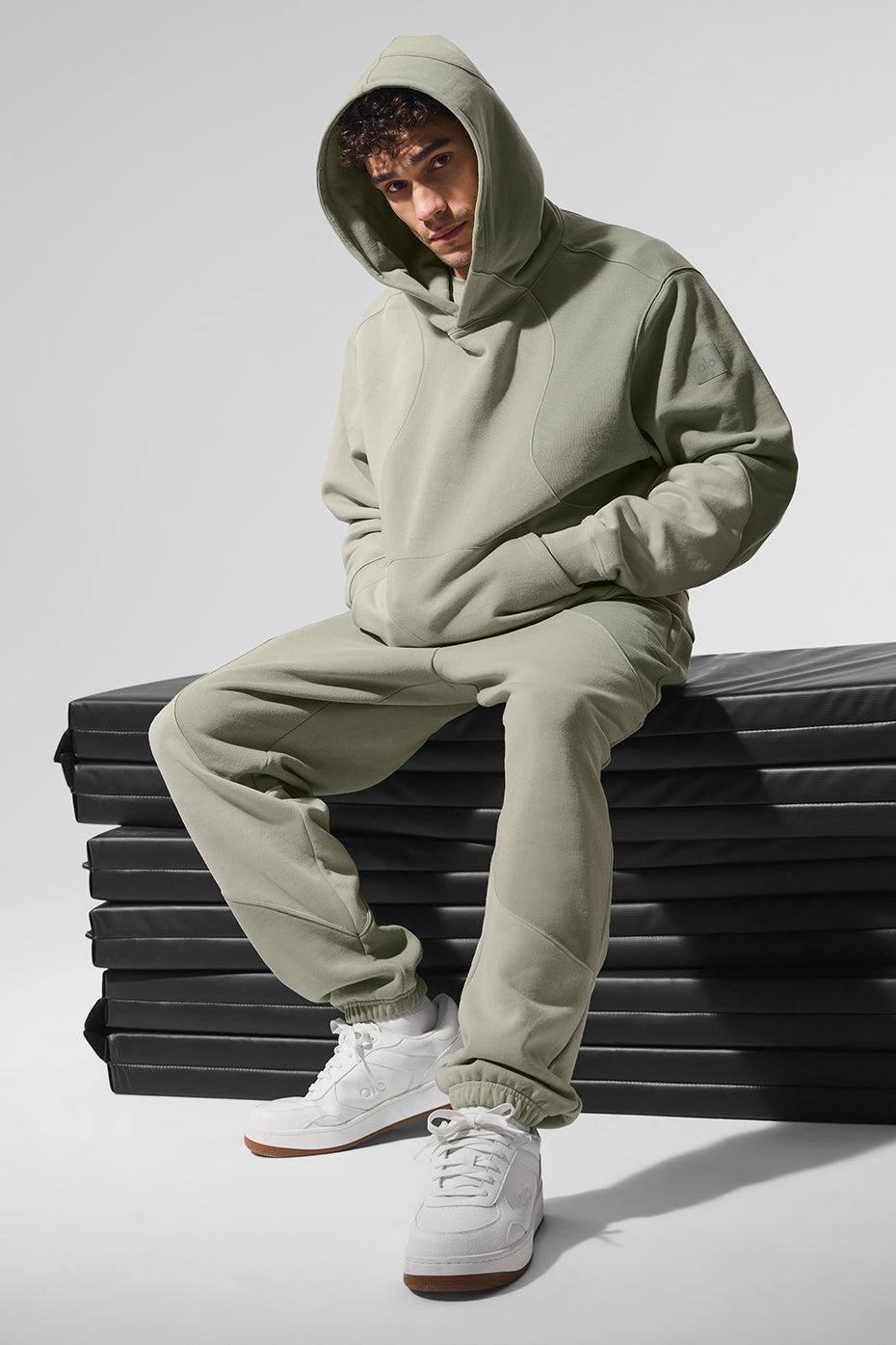 Make Waves Hoodie - Limestone Tonal Product Image