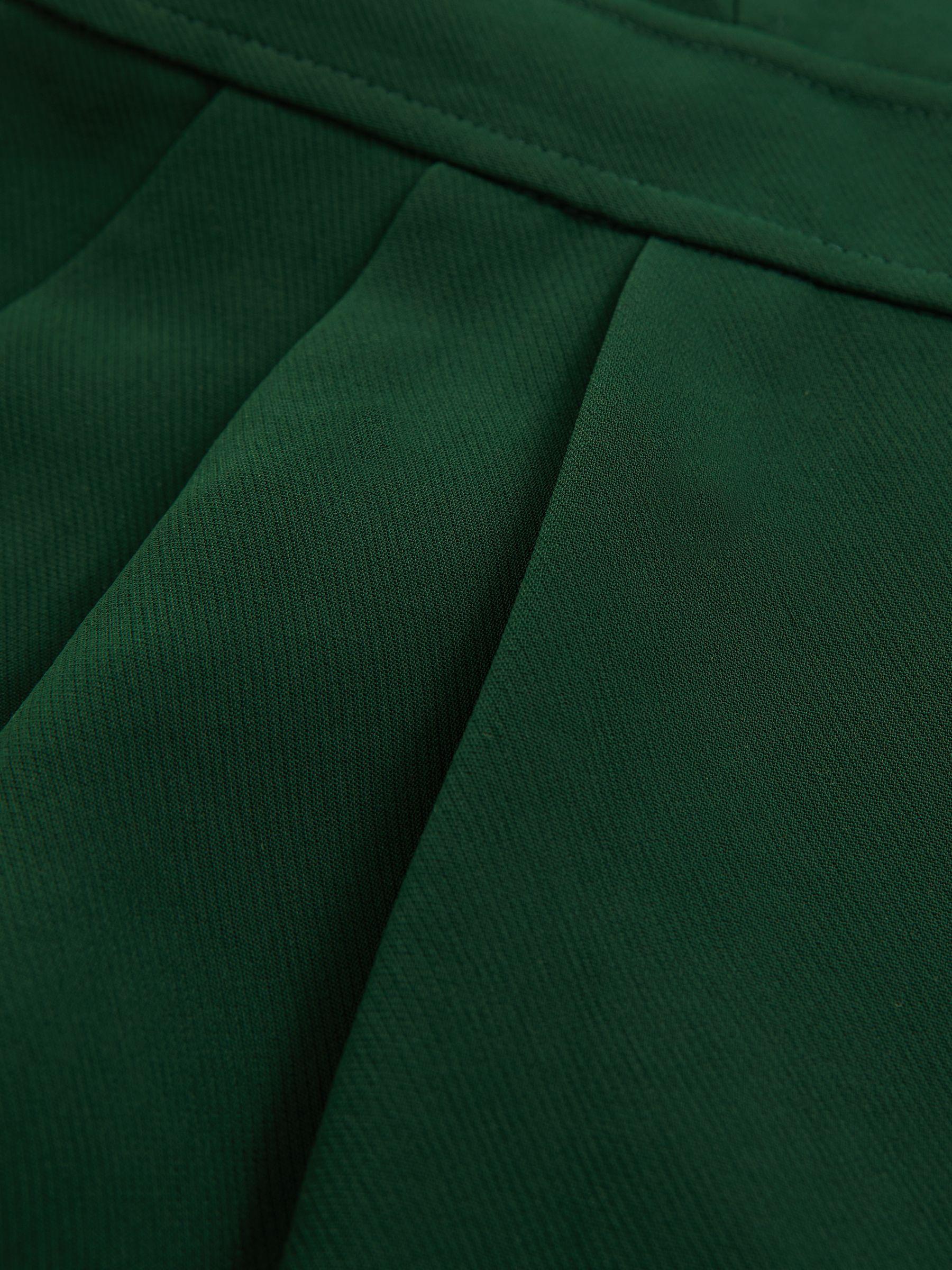 Wide-Leg Cut-Out Jumpsuit in Green Product Image