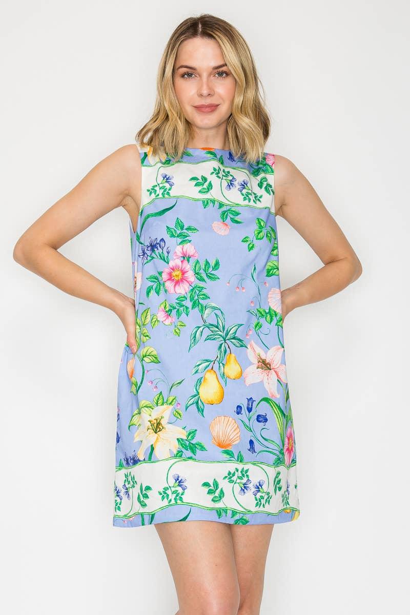 Romantic Garden Mini Dress Product Image