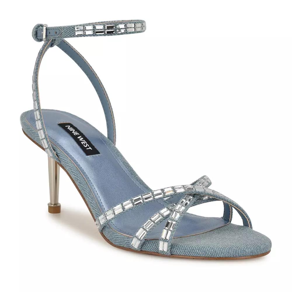 Nine West Amseta Women's Embellished Heeled Dress Sandals,  Product Image