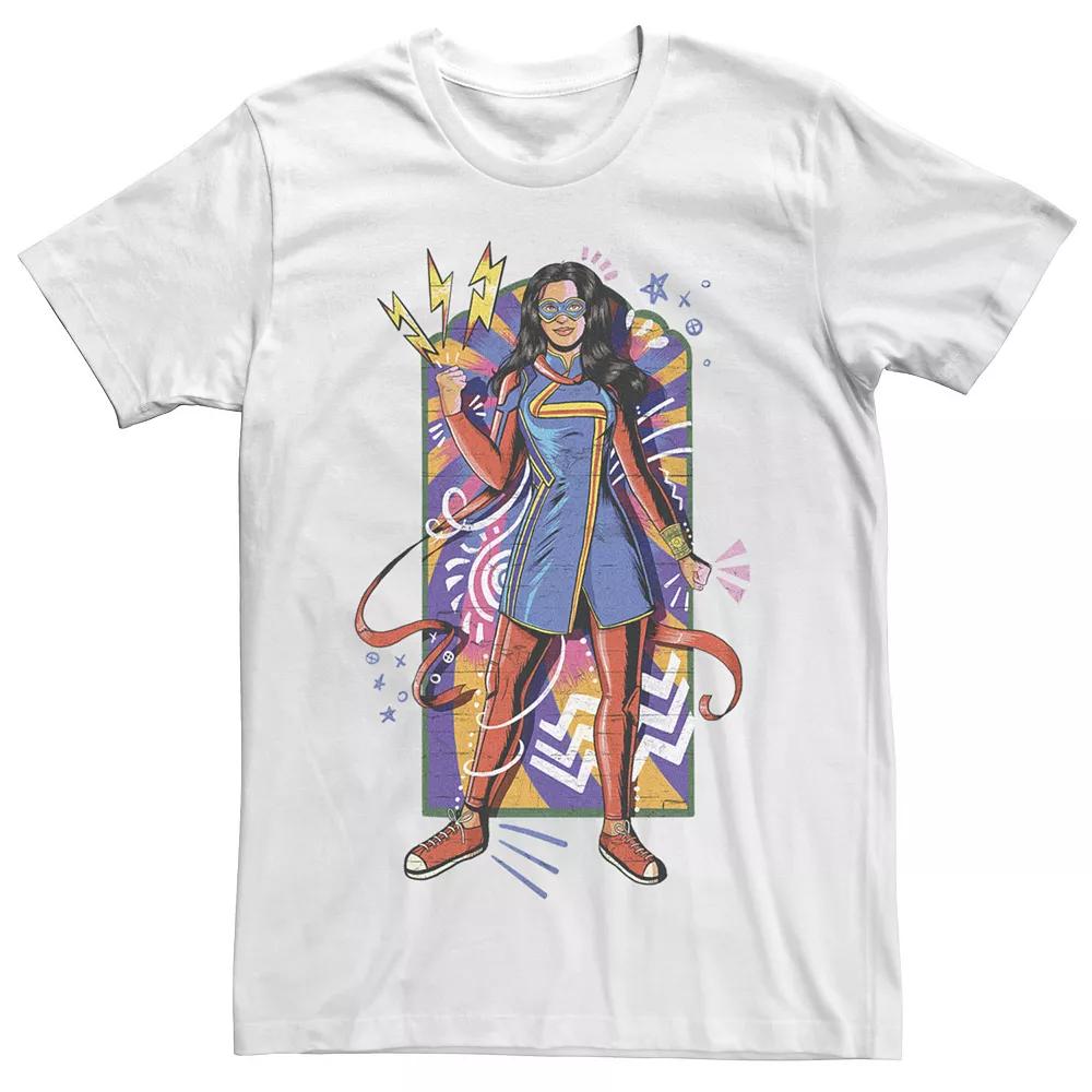 Men's Marvel Ms. Marvel Full Portrait of Kamala Tee,  Product Image
