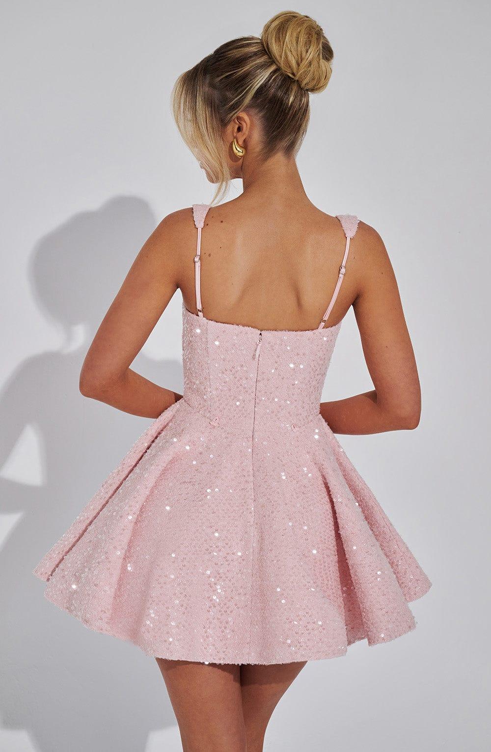Dorothy Mini Dress - Blush Product Image