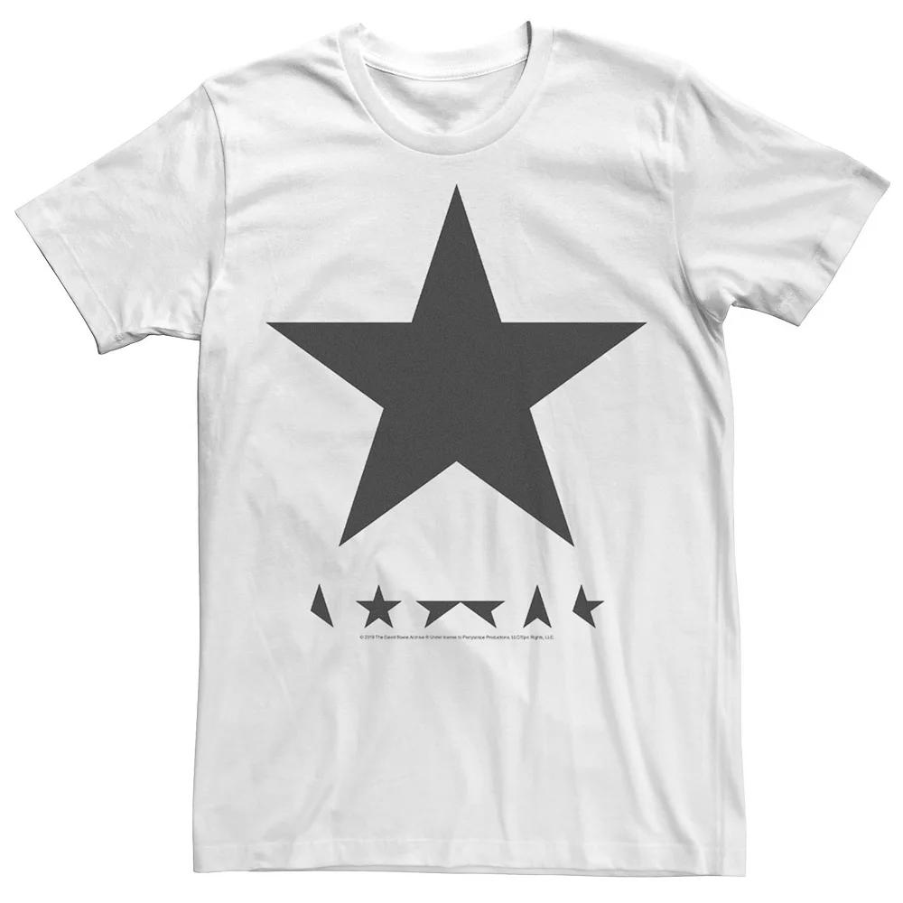 Big & Tall David Bowie Black Star Album Cover Tee, Men's,  Product Image