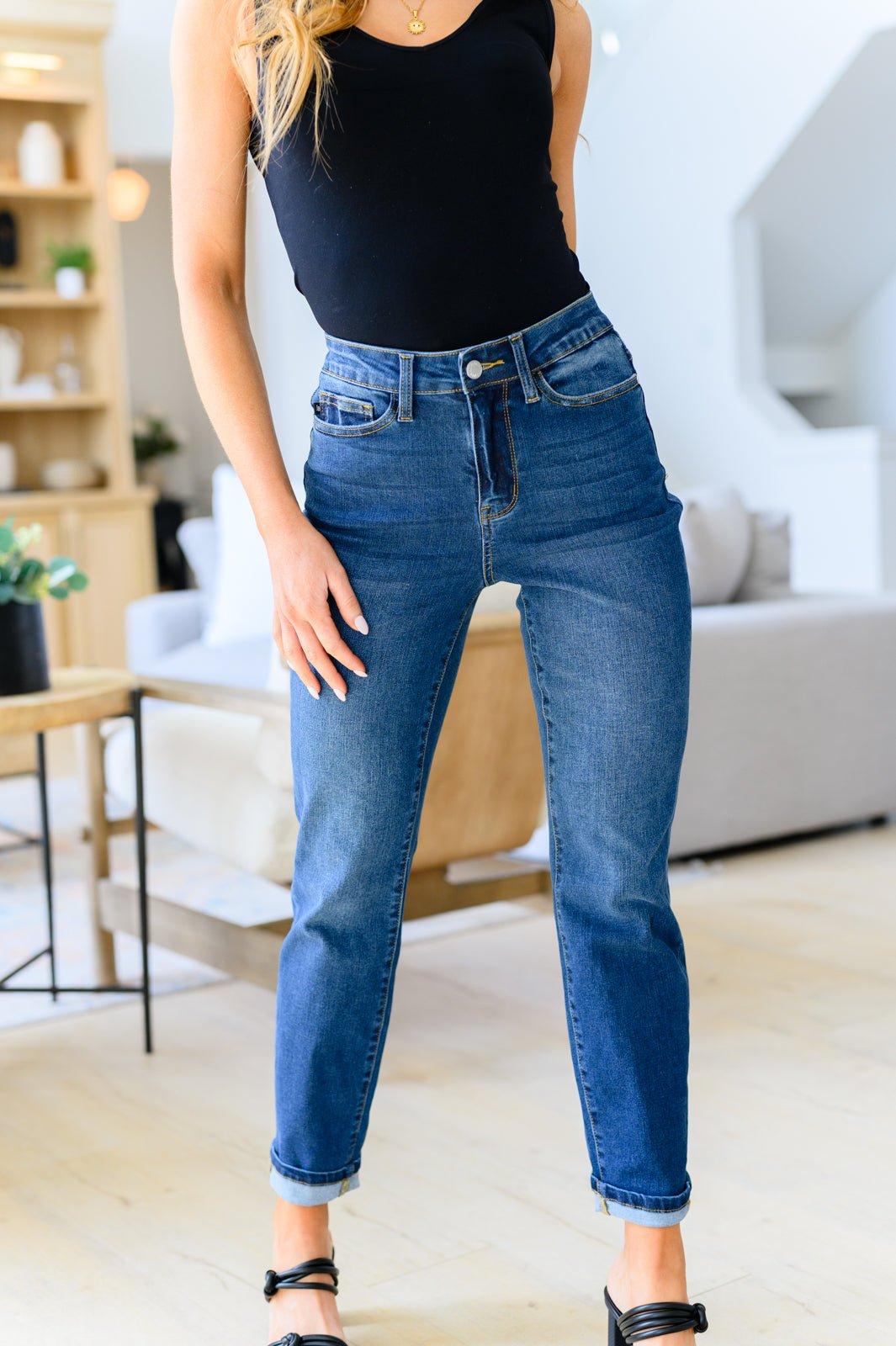 Colt High Rise Button Fly Distressed Boyfriend Jeans (Online Exclusive) Product Image
