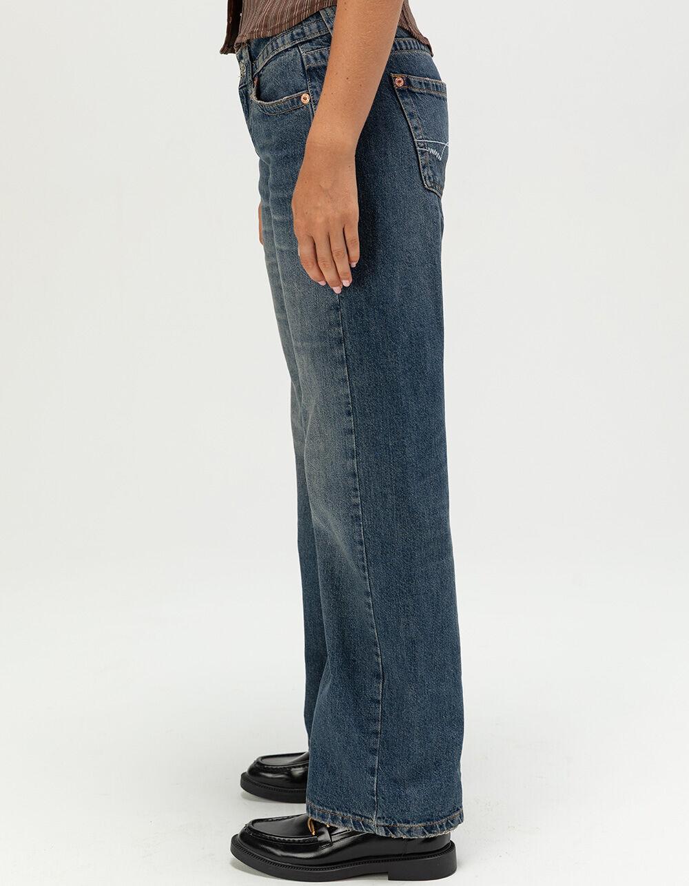BDG Urban Outfitters Kayla Womens Low Rise Slouchy Jeans - VINTAGE MED Product Image