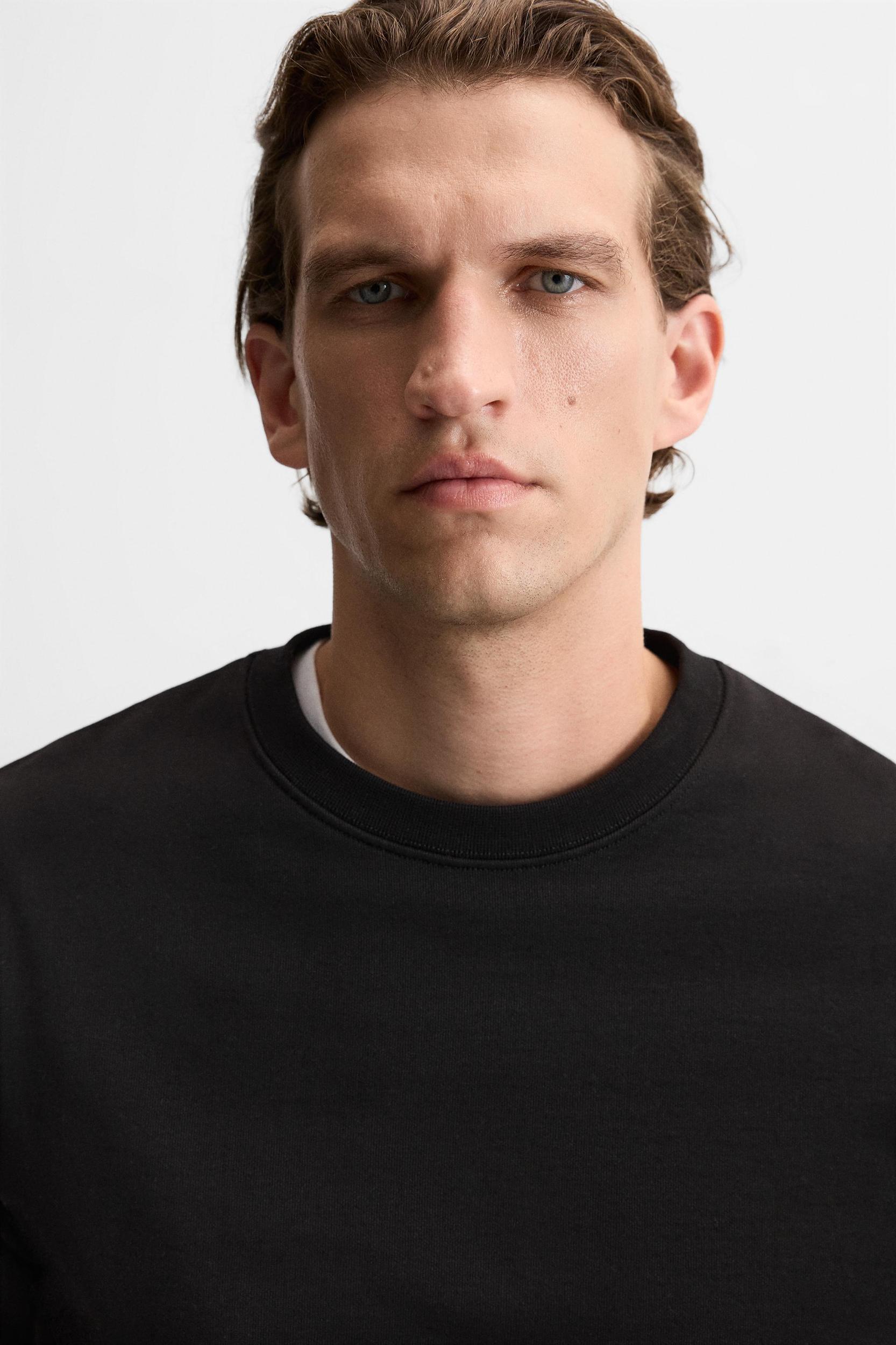 BASIC CREW NECK SWEATSHIRT Product Image