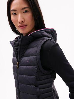 Lightweight Hooded Puffer Vest Product Image
