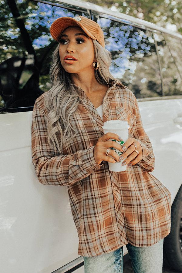 Autumn Sunshine Flannel In Brown Product Image