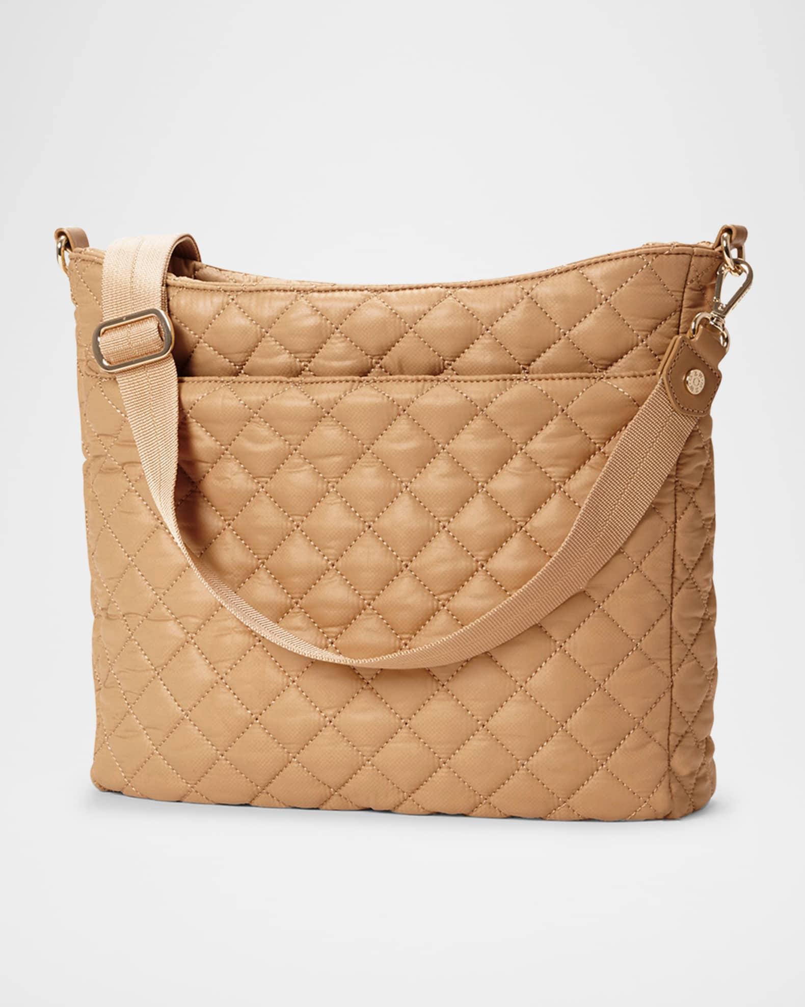 Crosby Quilted Nylon Hobo Bag Product Image