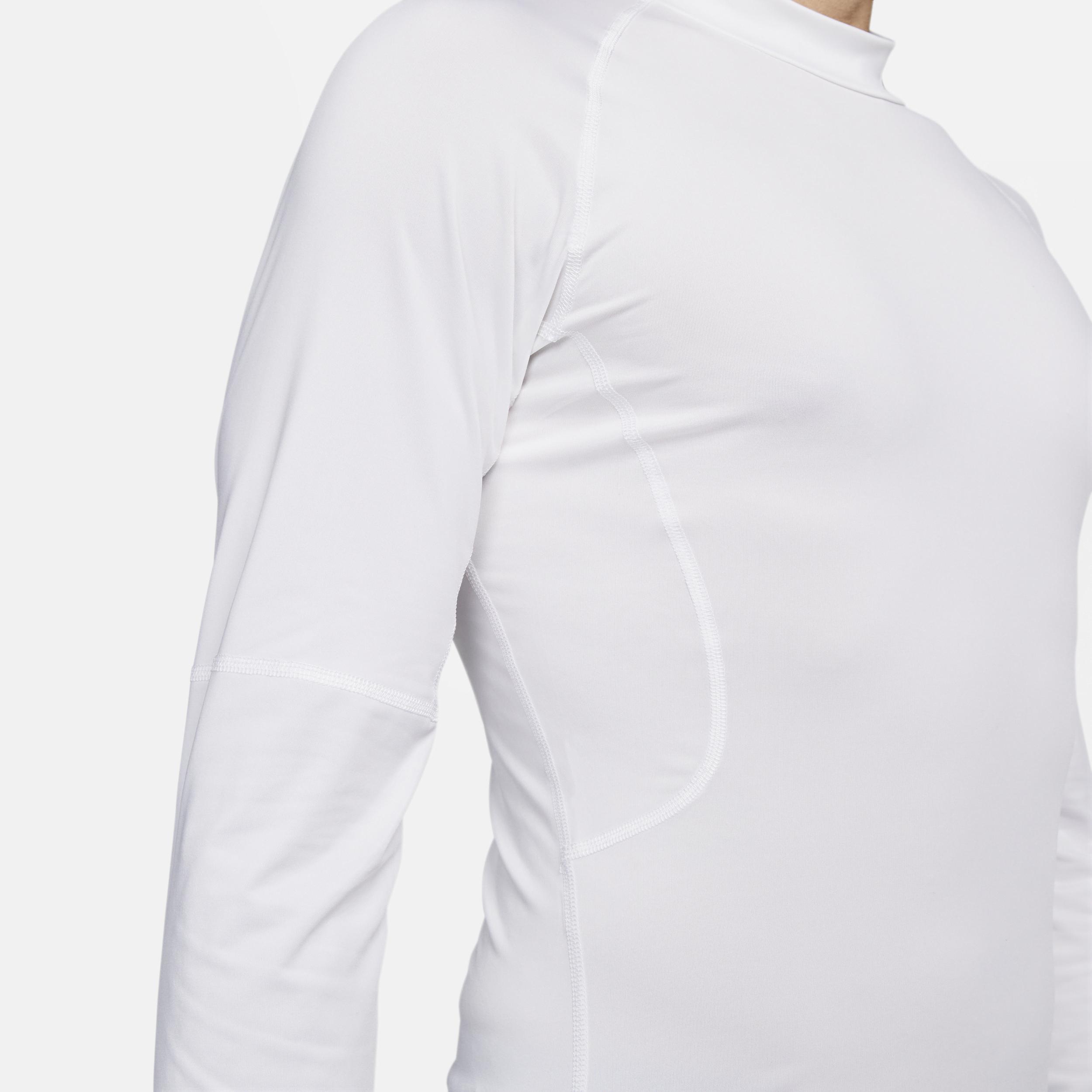 Mens Nike Pro Dri-FIT Fitness Mock-Neck Long-Sleeve Top | FB7908-100 Product Image