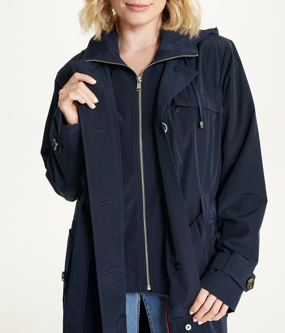 49" Long Single Breasted Trench Product Image