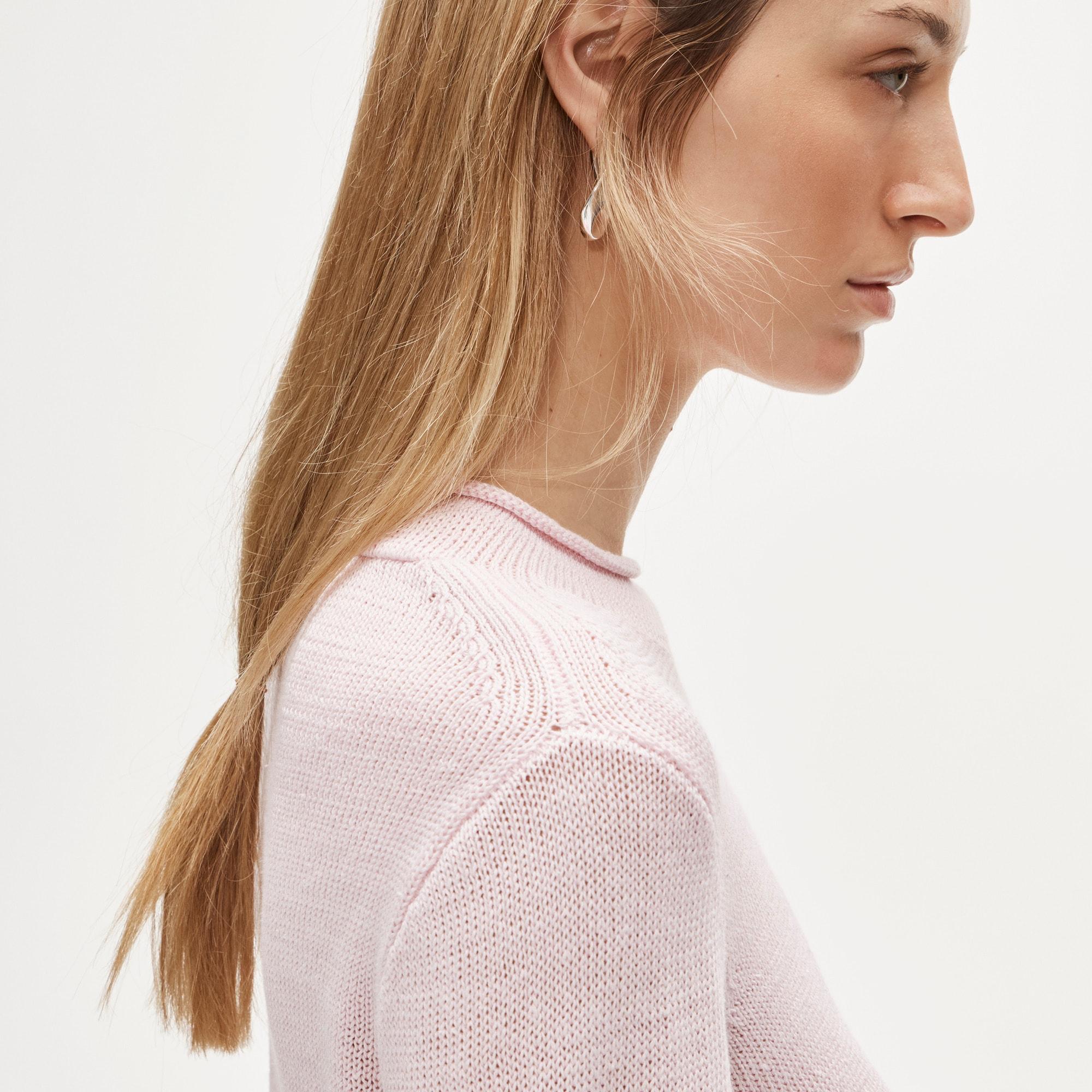 Summer Rollneck™ sweater in linen blend Product Image