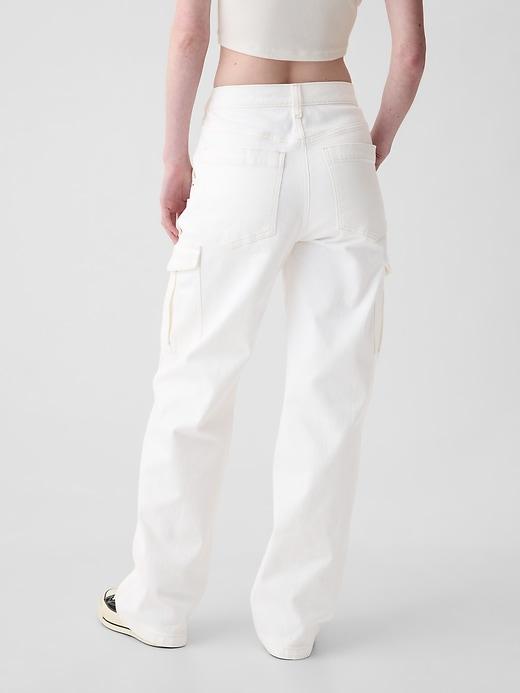 Mid Rise Corduroy '90s Loose Cargo Pants Product Image