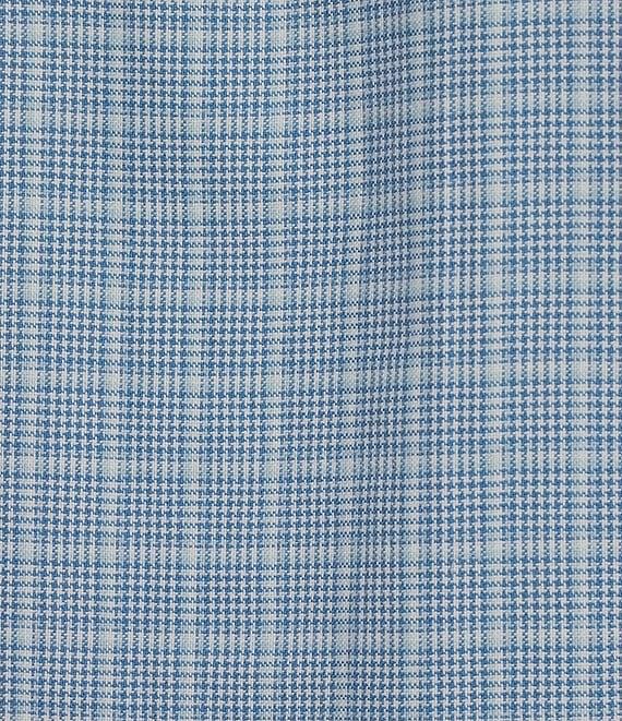 Cremieux Blue Label Glen Plaid Lightweight Oxford Short Sleeve Woven Shirt Product Image
