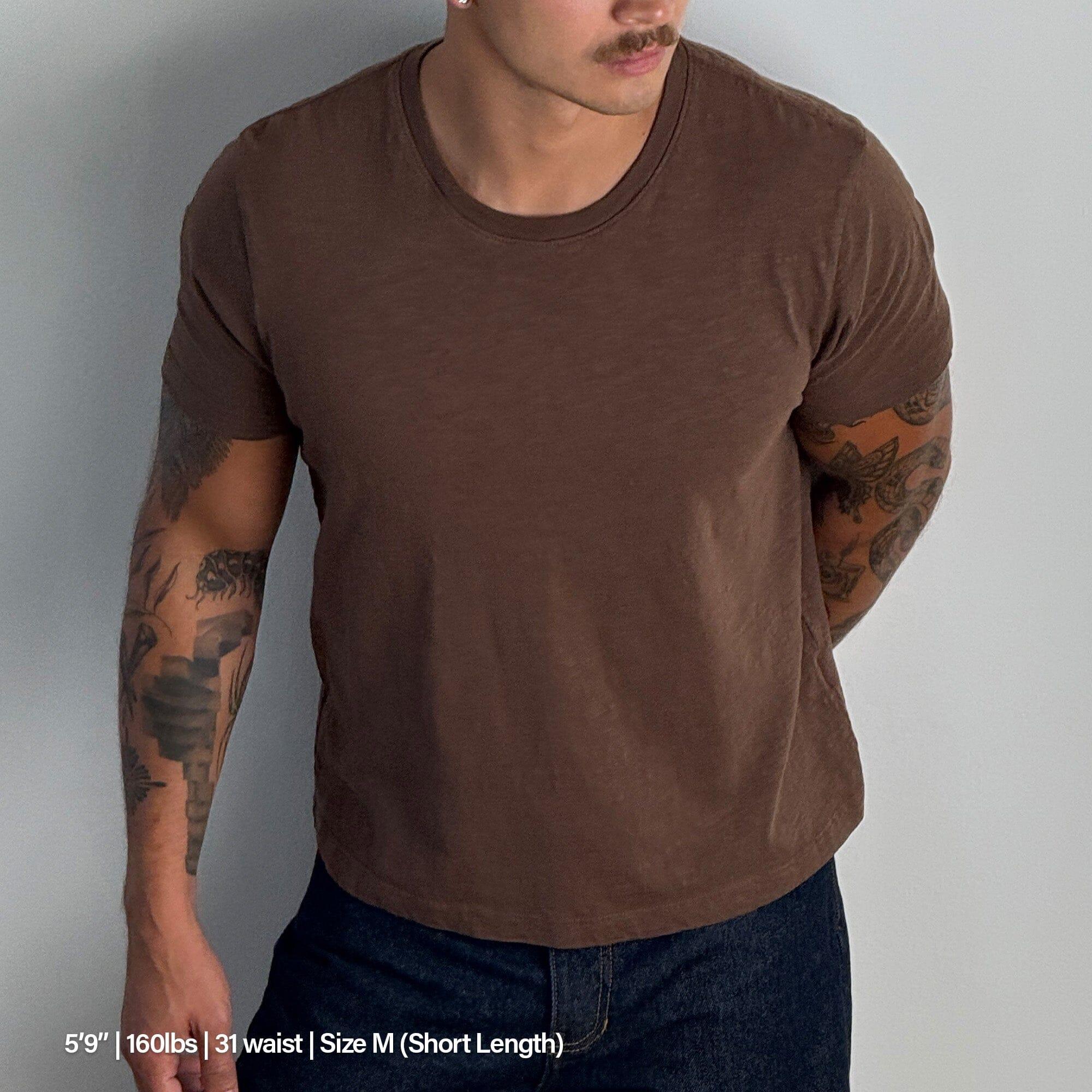 Los Feliz Crop Muscle Tee II | Ultraweight | 16oz Male Product Image