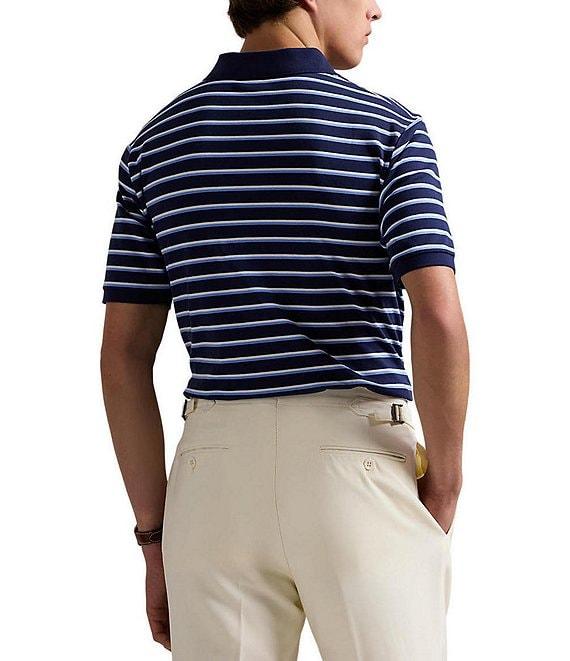 Polo Ralph Lauren Classic Fit Striped Short Sleeve Cotton Polo Shirt Product Image