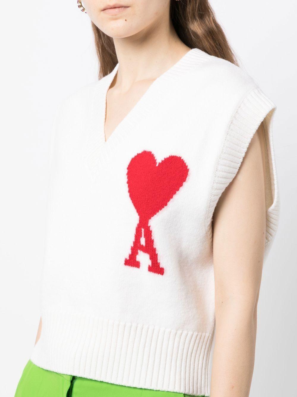 Ami de Coeur knitted vest Product Image