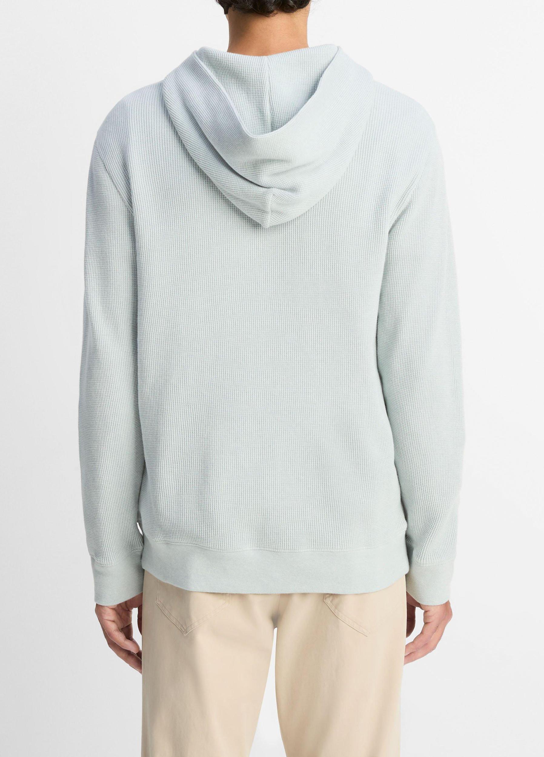 Mouliné Pima Cotton Thermal Hoodie Product Image