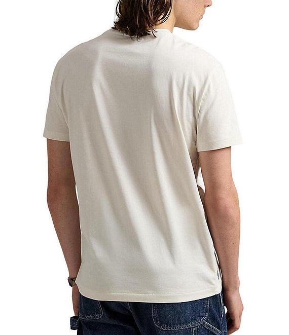 Polo Ralph Lauren Classic Fit Felt Logo Short Sleeve T-Shirt Product Image
