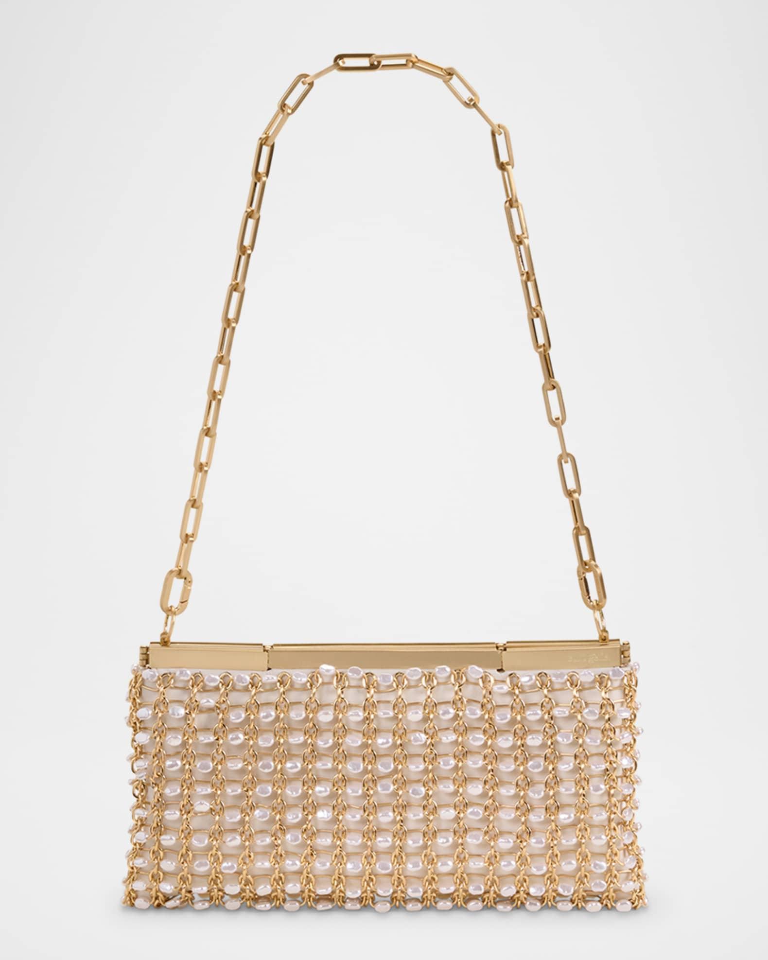Felice Pearly Metal Crossbody Bag  Product Image