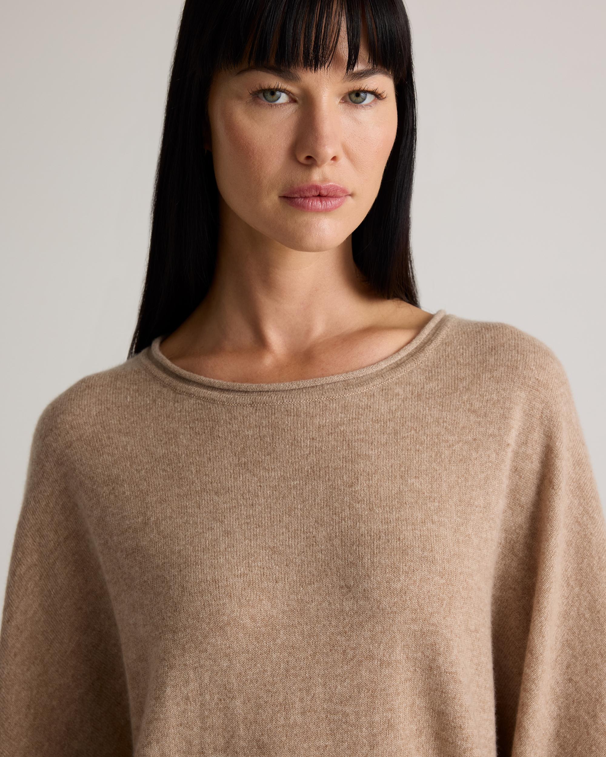 Quince | Women's Mongolian Cashmere Batwing Sweater Size L/XL Product Image