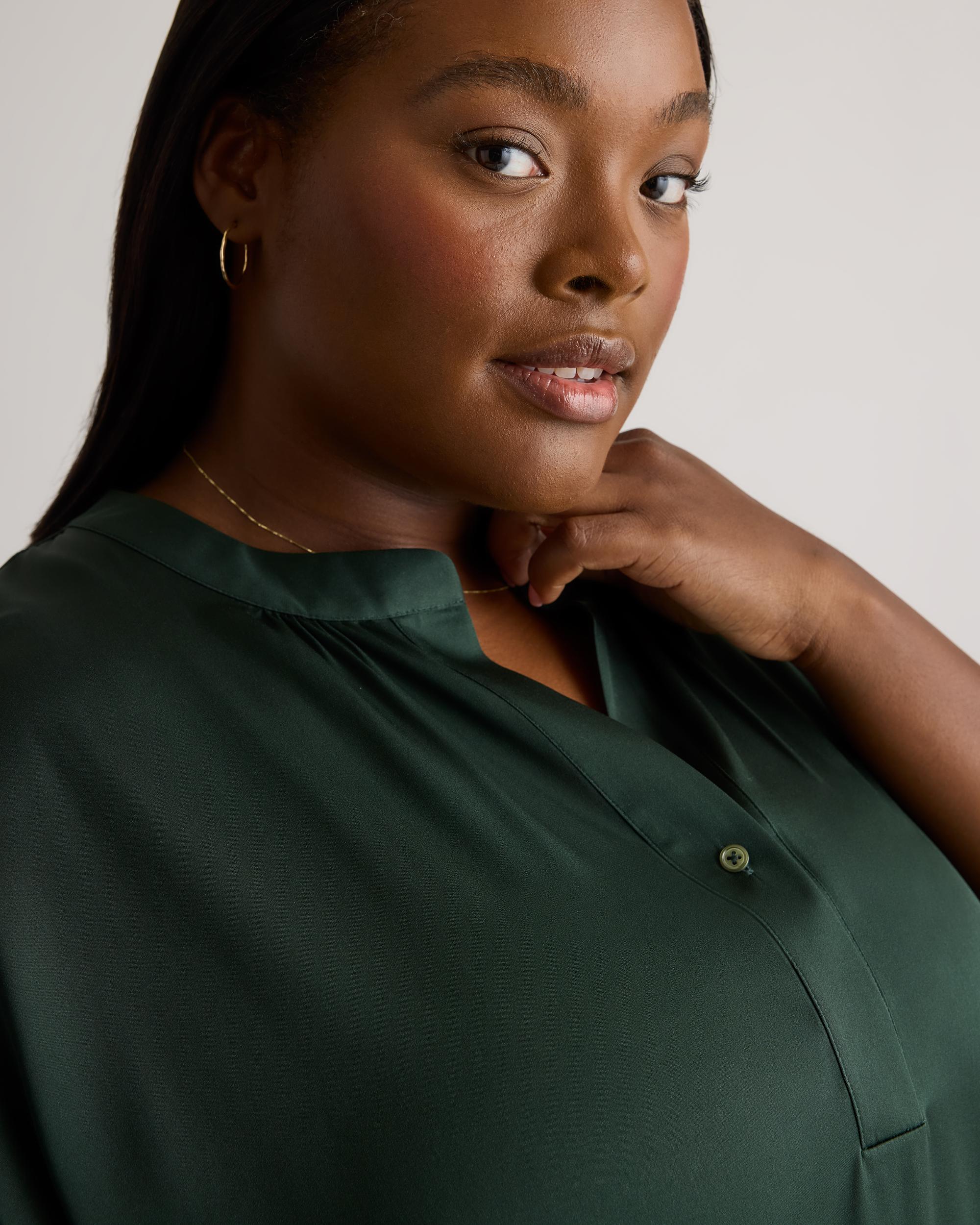 Quince | Women's Washable Stretch Silk Dolman Sleeve Blouse Mulberry Silk Product Image