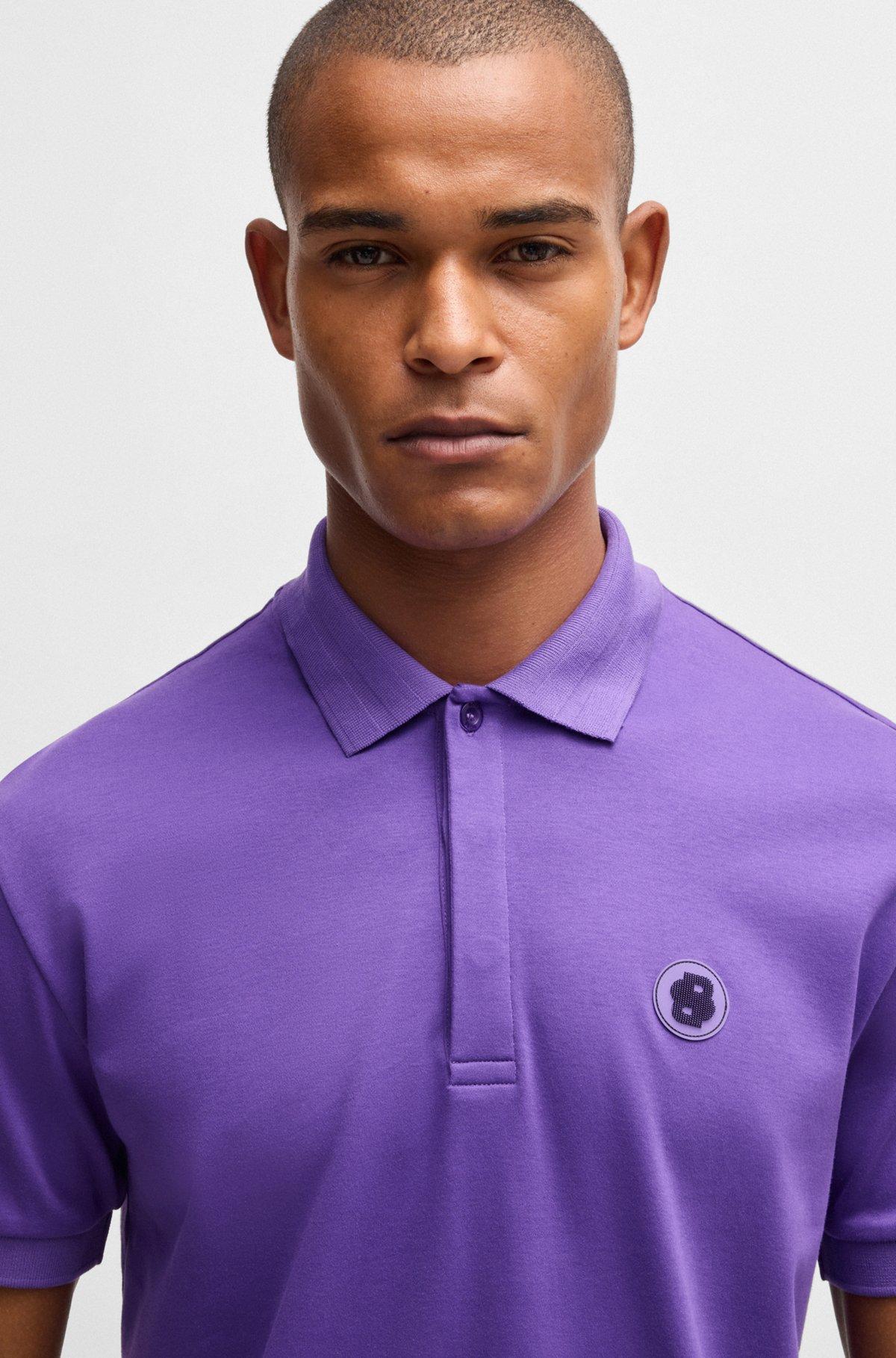 Paddy polo shirt in cooling cotton Product Image