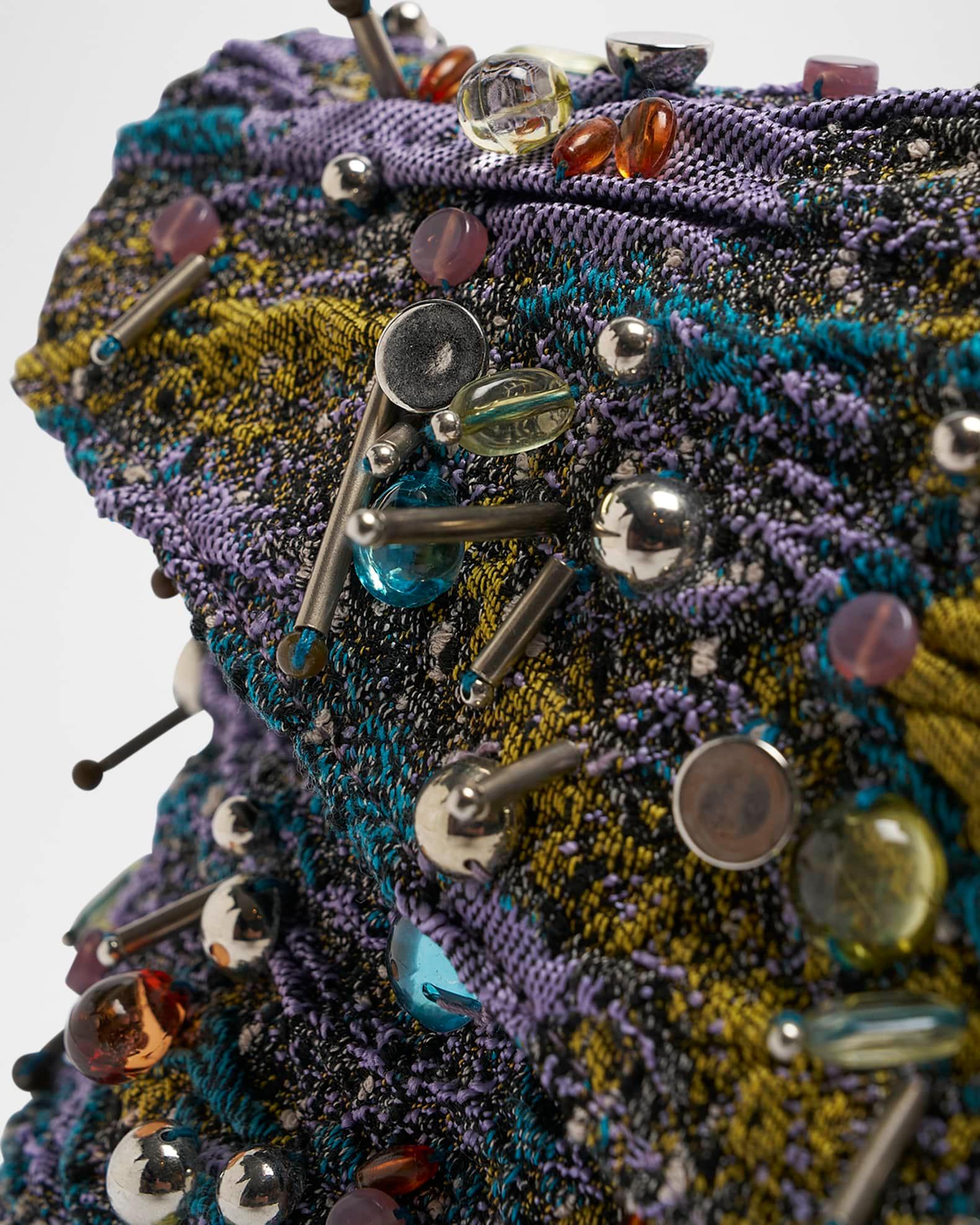 Embellished Envelope Flap Clutch Bag Product Image