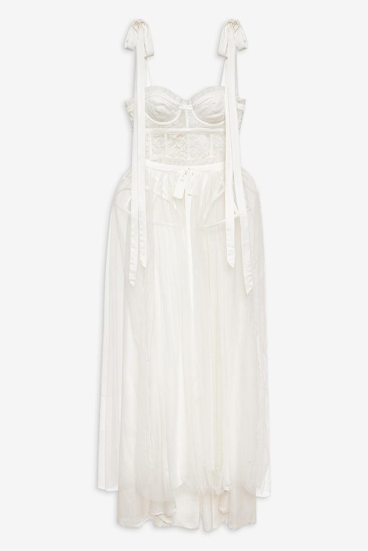 Valetta Gown — Cream Product Image