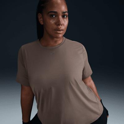 Nike One Classic Women's Dri-FIT Short-Sleeve Top (Plus Size) Product Image
