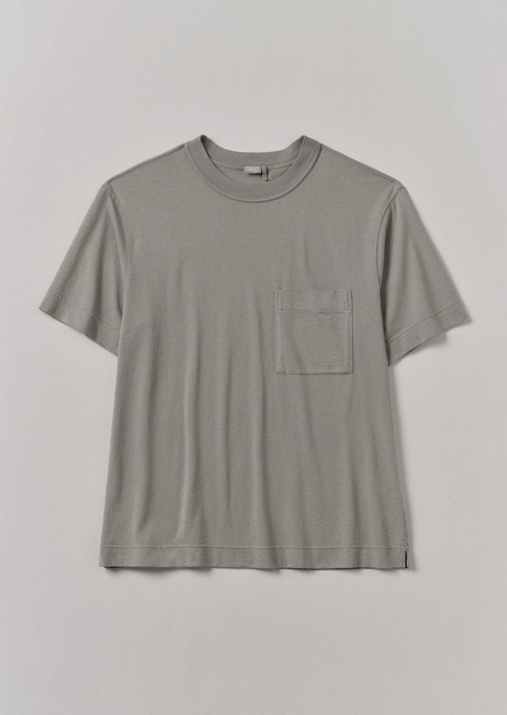 Garment Dyed Organic Cotton Tee | Dark Carbon Product Image