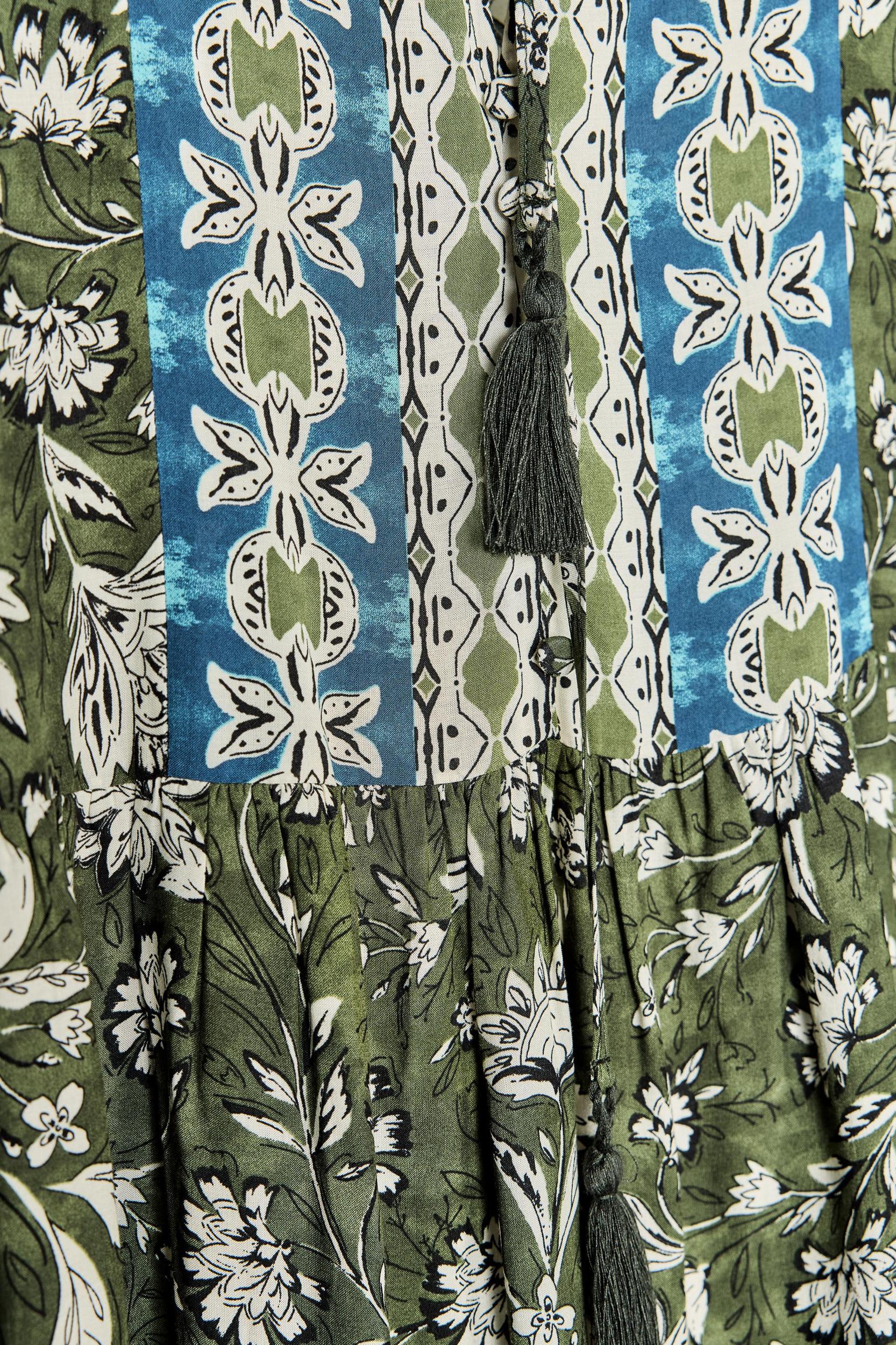 PRINTED MIDI DRESS Product Image