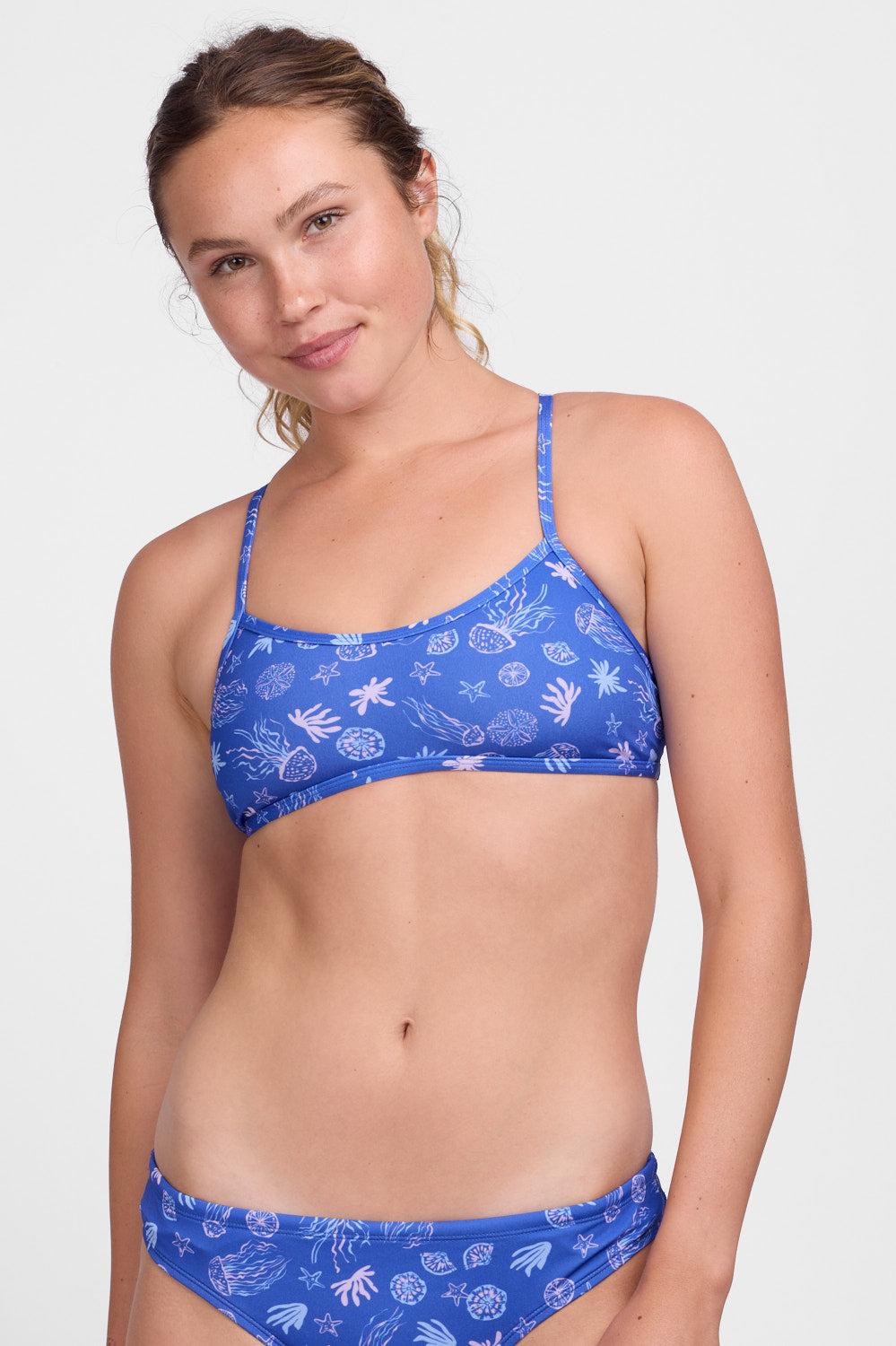Jocelyn Bikini Top - Sour Grape Contrast Female Product Image