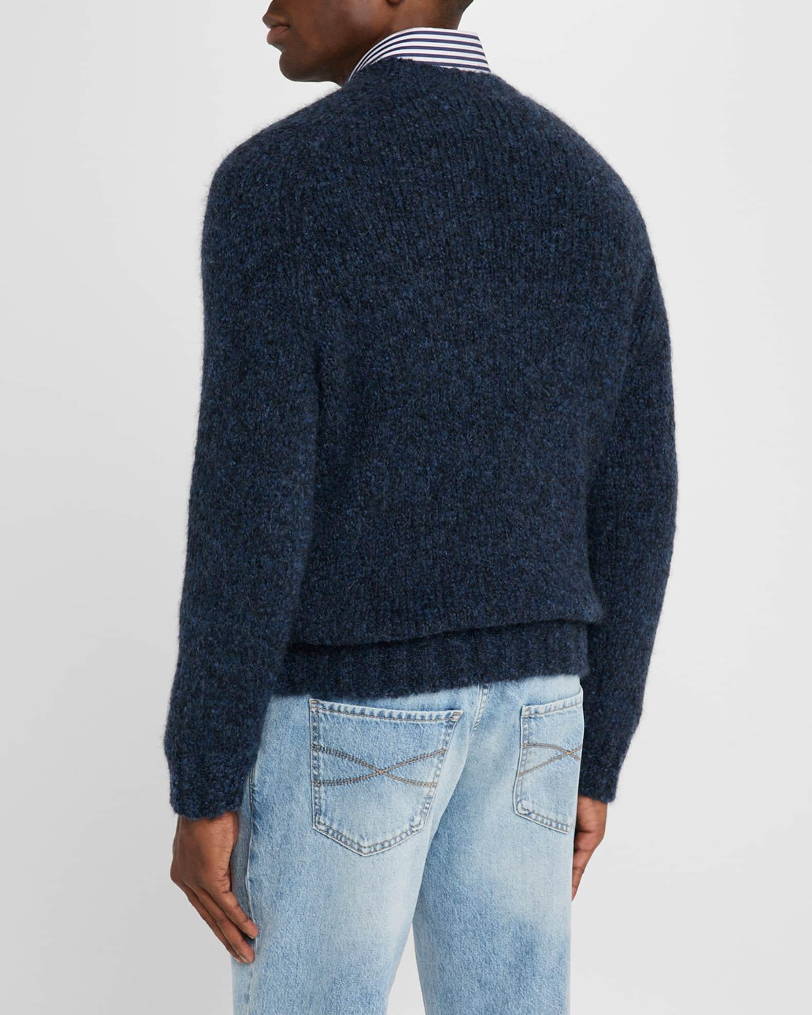 Men's Lofty Wool-Blend Crewneck Sweater Product Image