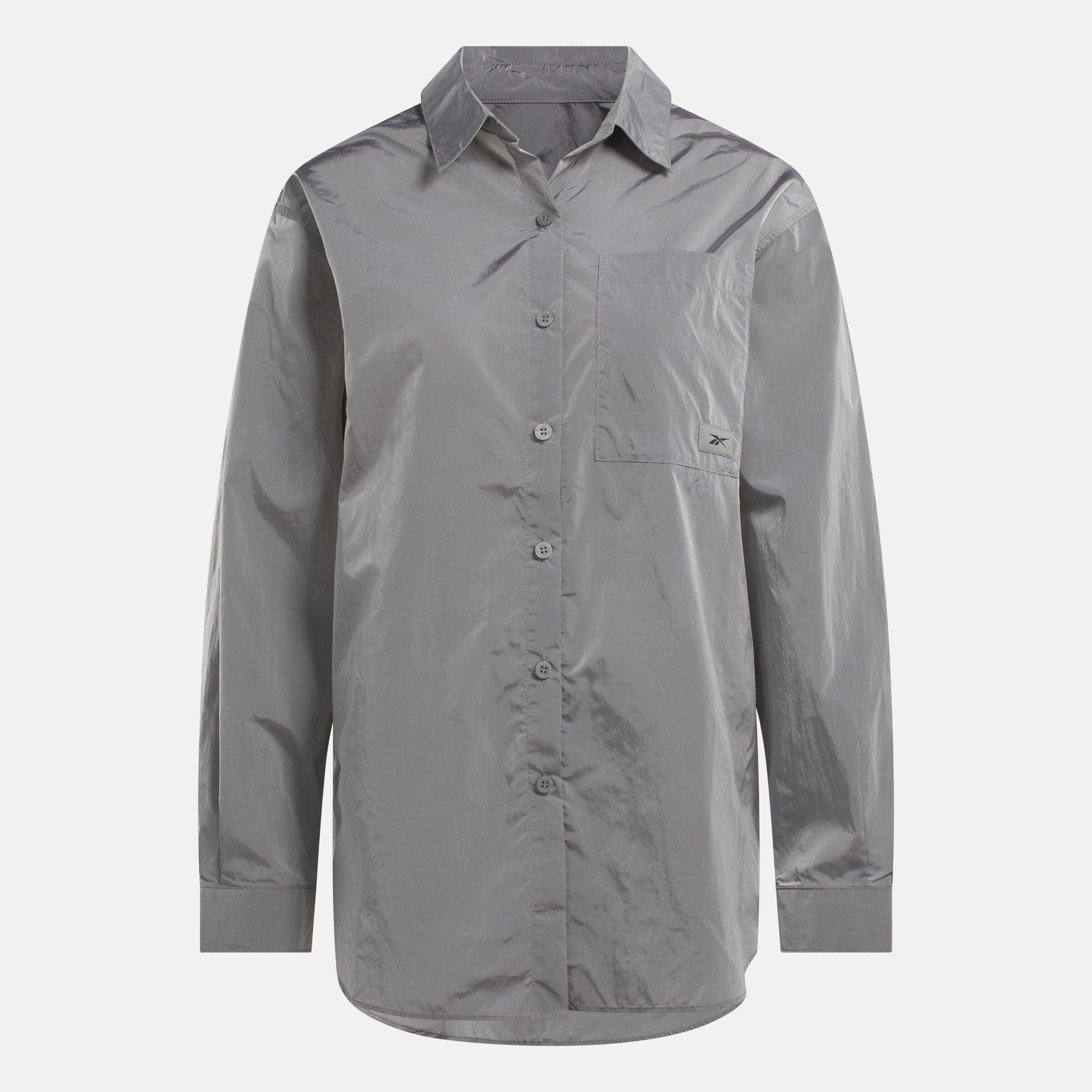 Women's Studio Style Button Down Shirt Female Product Image