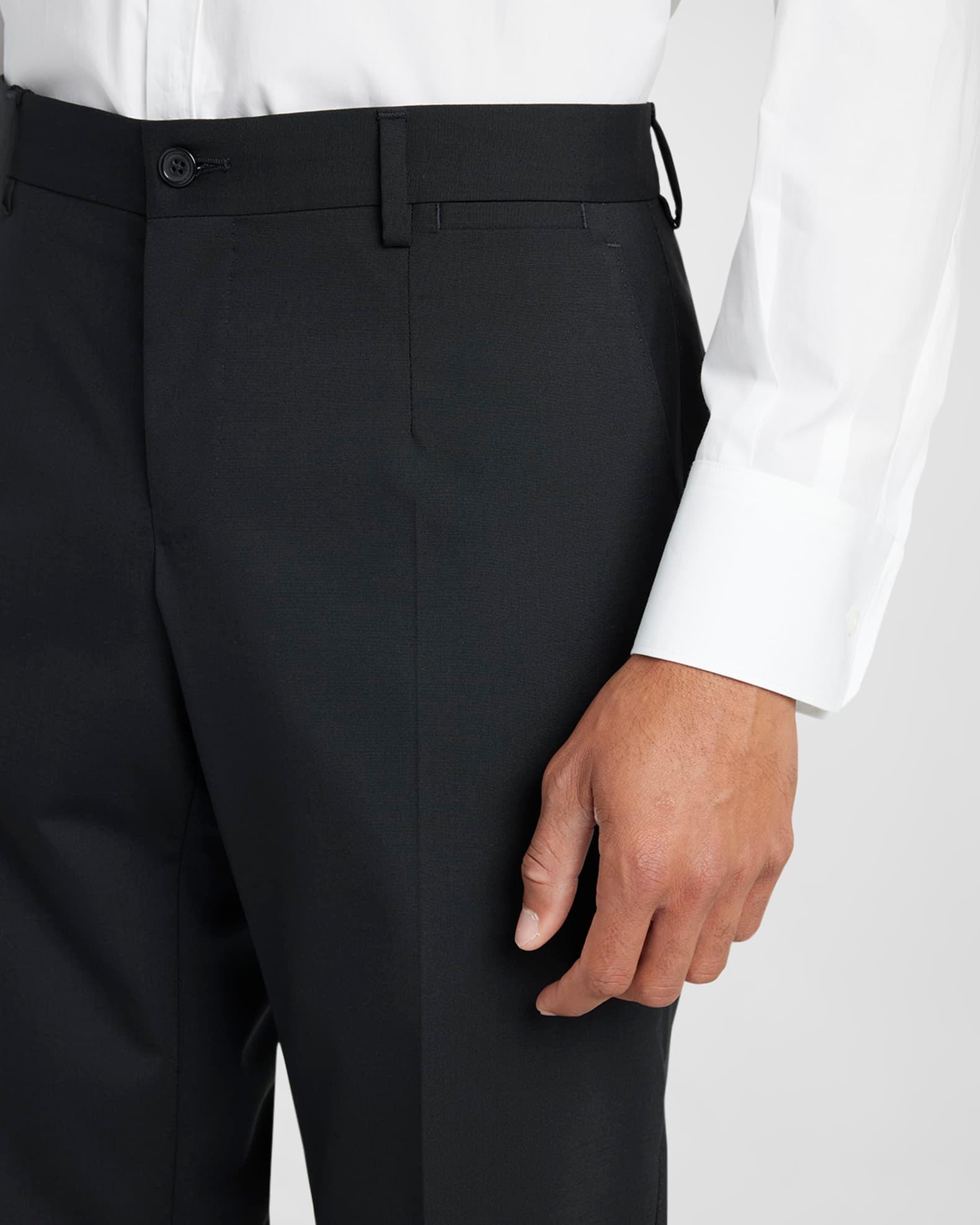 Men's Martini Solid Stretch Wool Suit Product Image