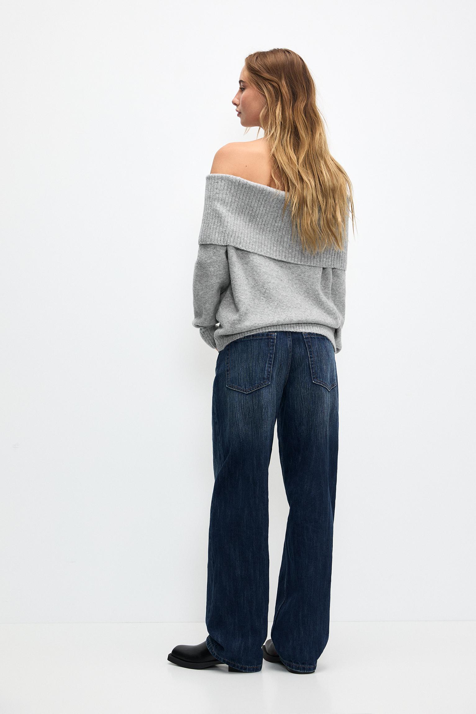 Soft touch Bardot sweater Product Image