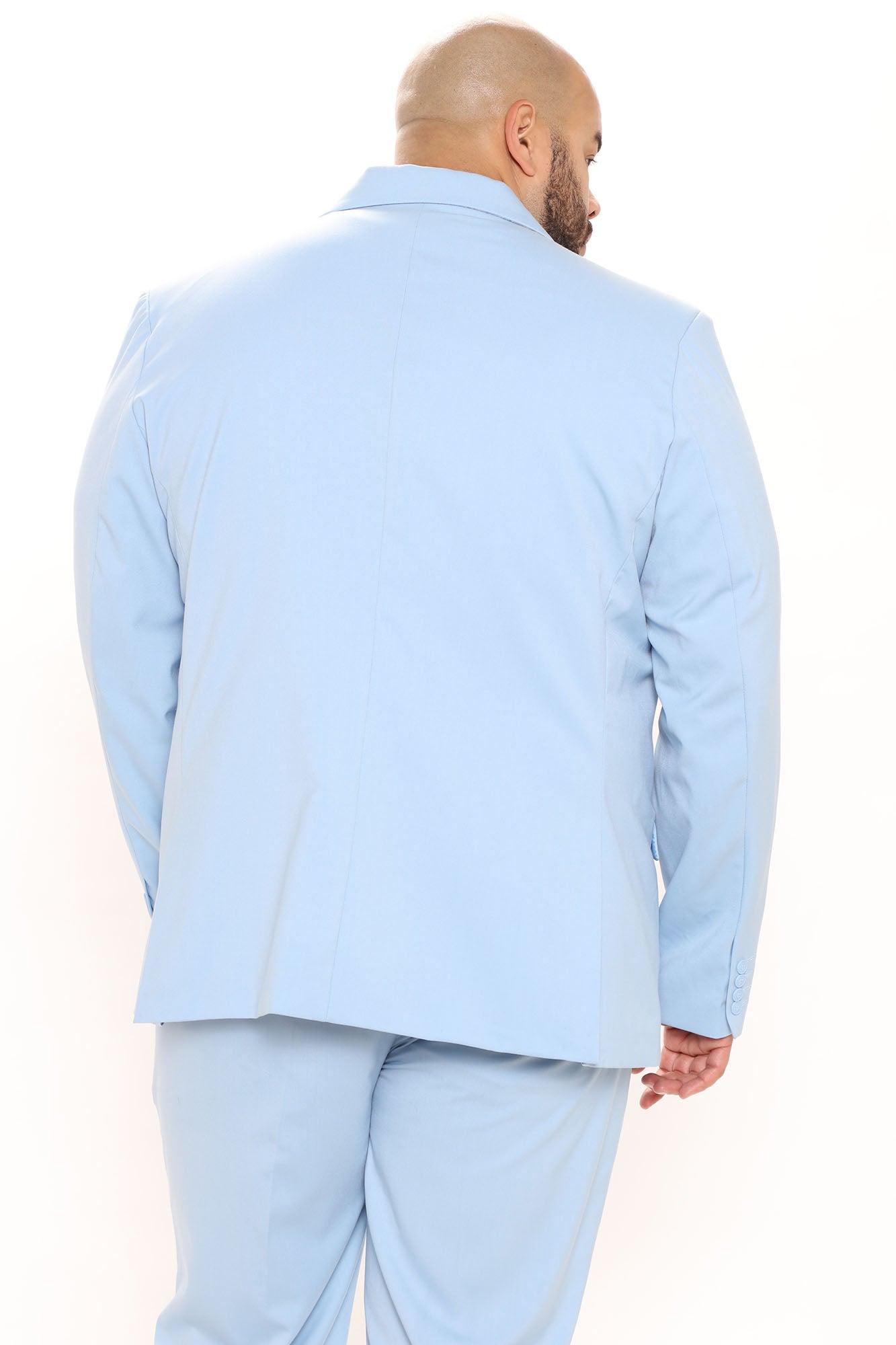 The Modern Stretch Suit Jacket - Light Blue Product Image
