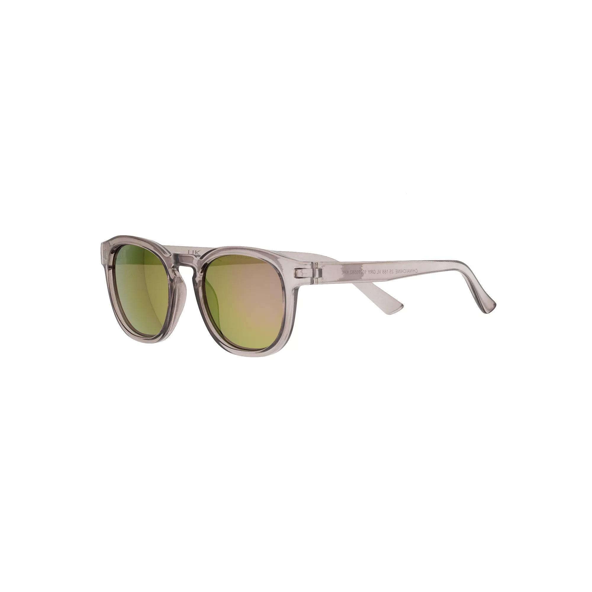 Men's Cali Blue Geometric Sunglasses, Grey Product Image