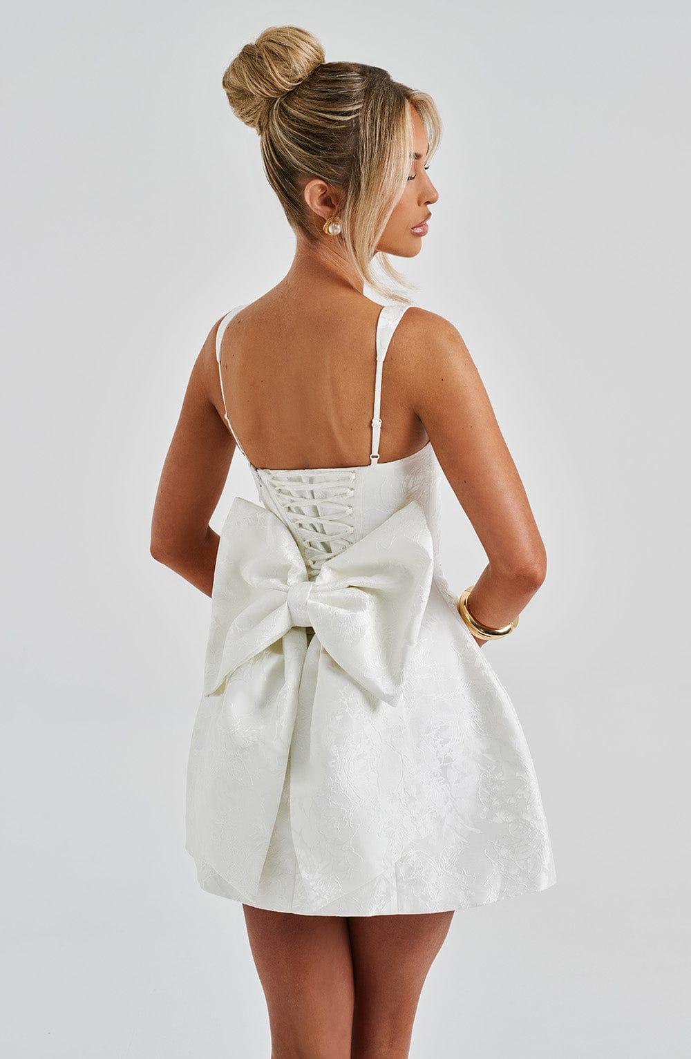 Orla Mini Dress - Ivory Product Image